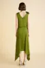 Elegant Handcrafted Floral Cocktail Dress sold by BABEYOND