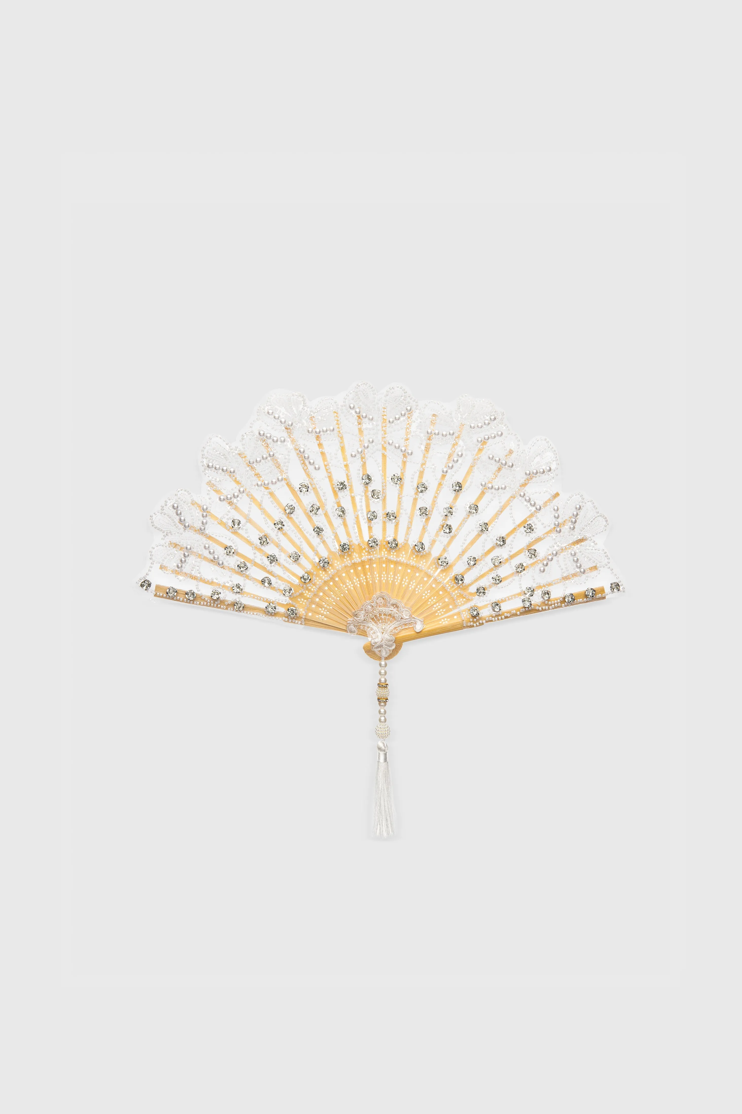 Non-Foldable Vintage Lace Handheld Fan sold by BABEYOND