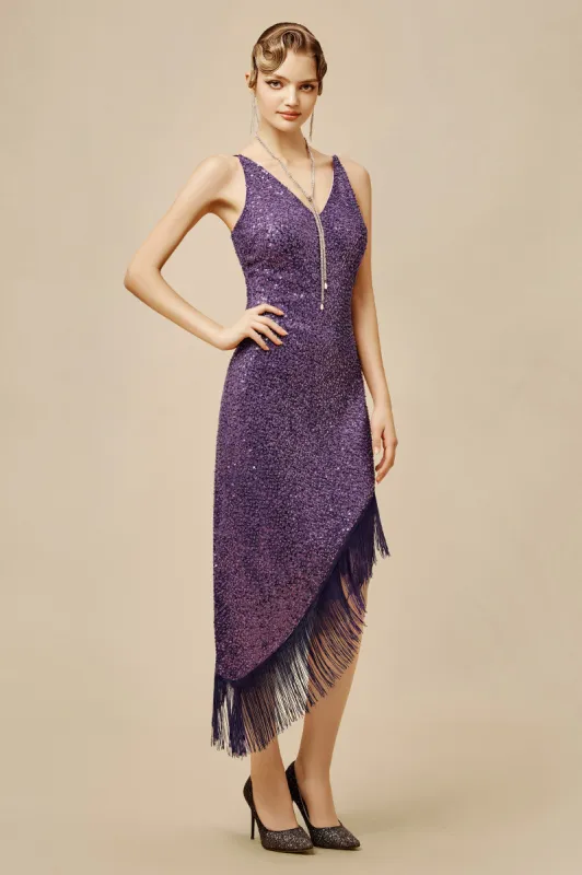 The Story of an Awakening Beading Fringe Evening Gown sold by BABEYOND