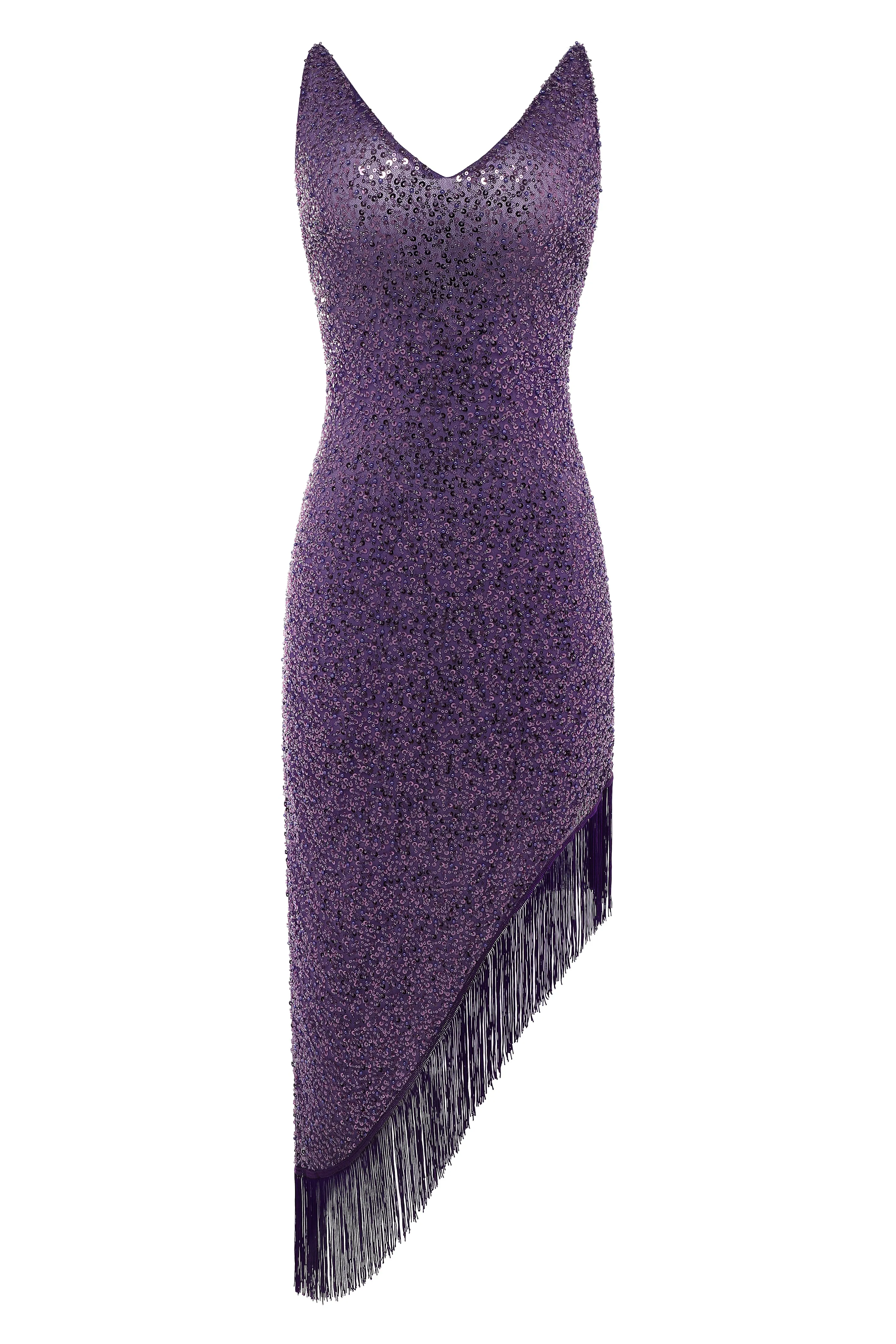 The Story of an Awakening Beading Fringe Evening Gown sold by BABEYOND product image thumbnail 4