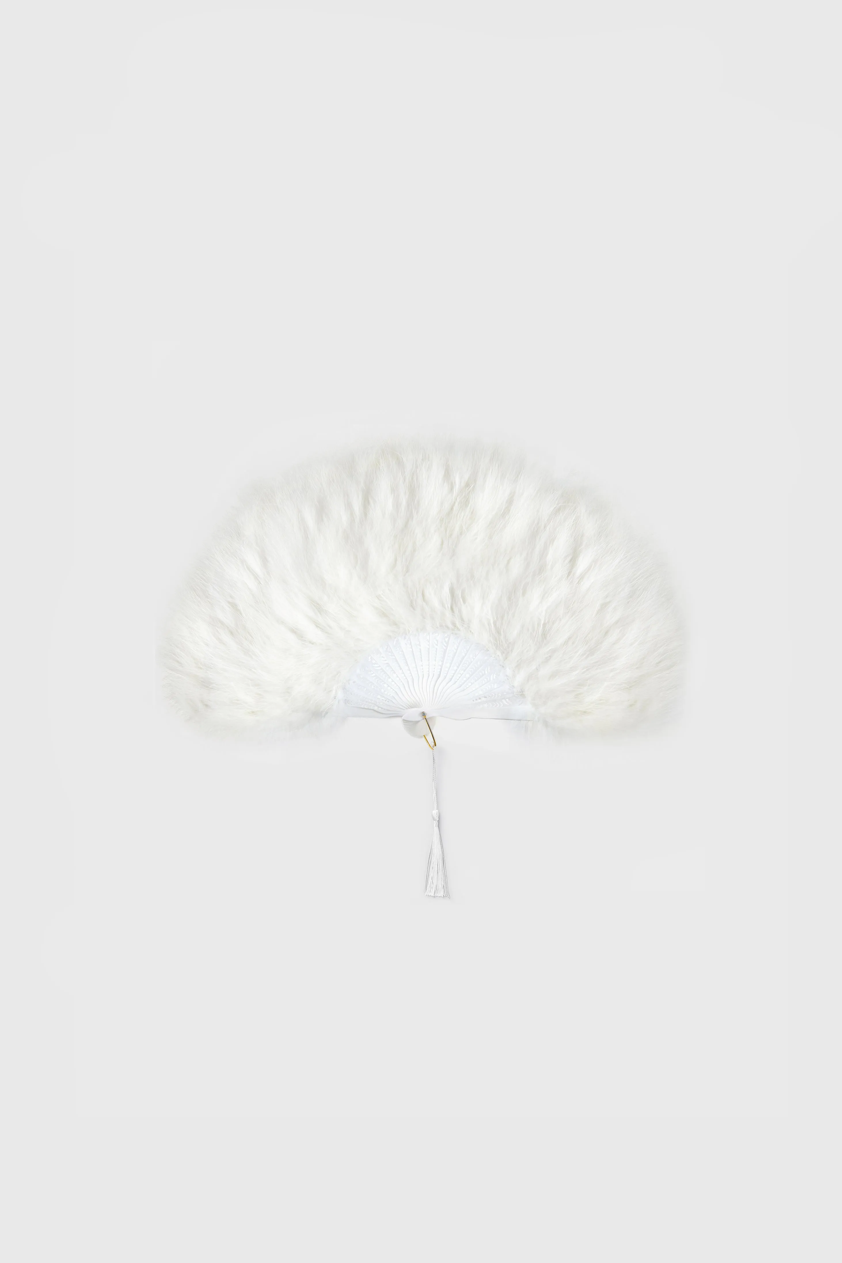 Handheld Marabou Feather Flapper Fan sold by BABEYOND product image thumbnail 4
