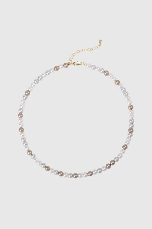 Exclusive Multicolored Pearl Necklace sold by BABEYOND
