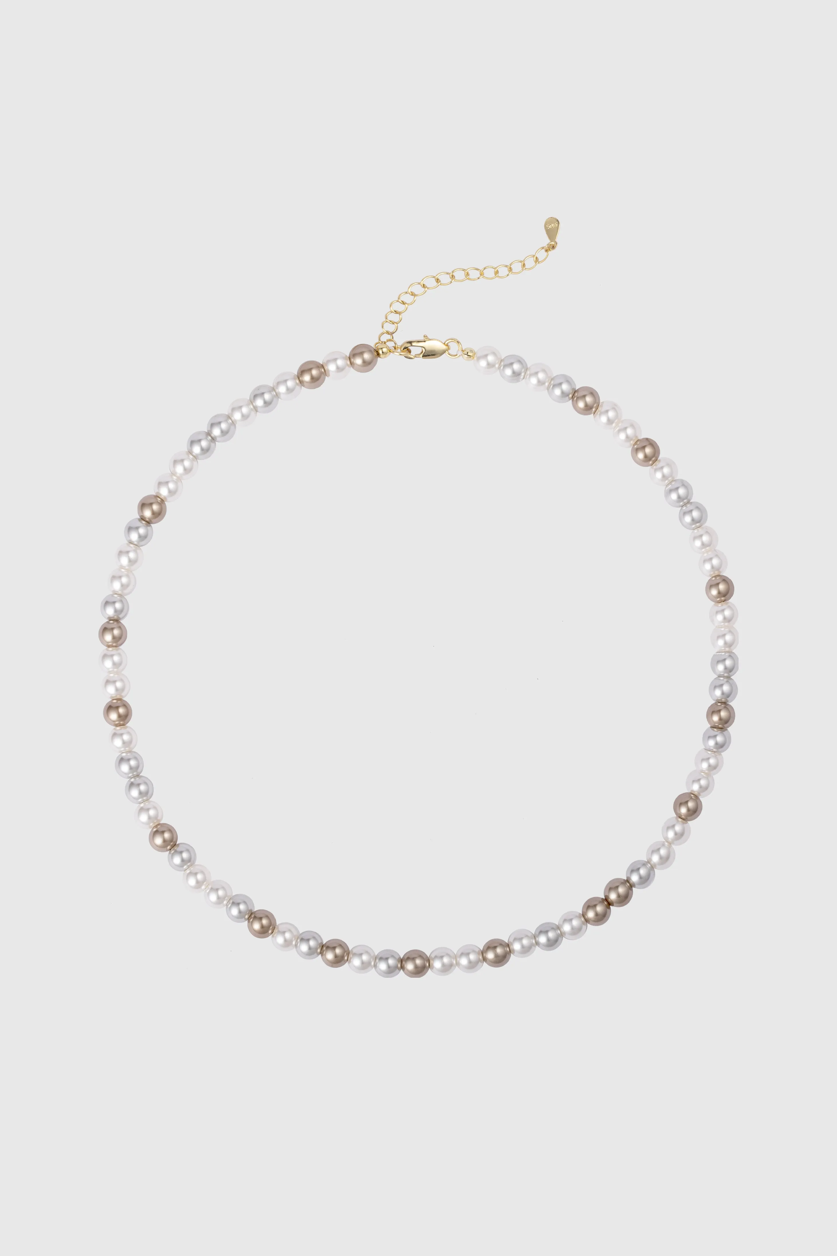 Exclusive Multicolored Pearl Necklace sold by BABEYOND