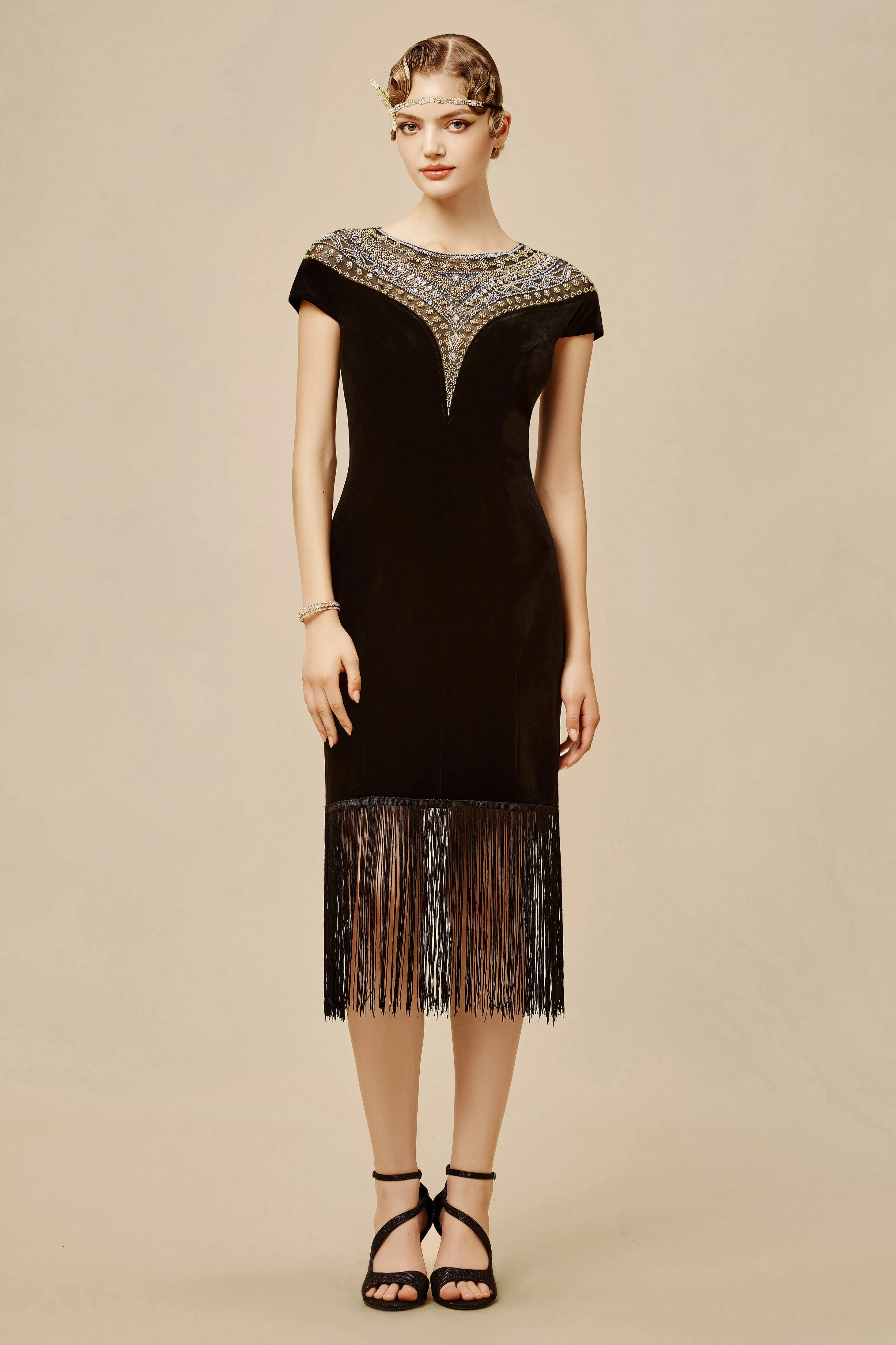 The Story of an Awakening Art Deco Formal Dress sold by BABEYOND product image thumbnail 3