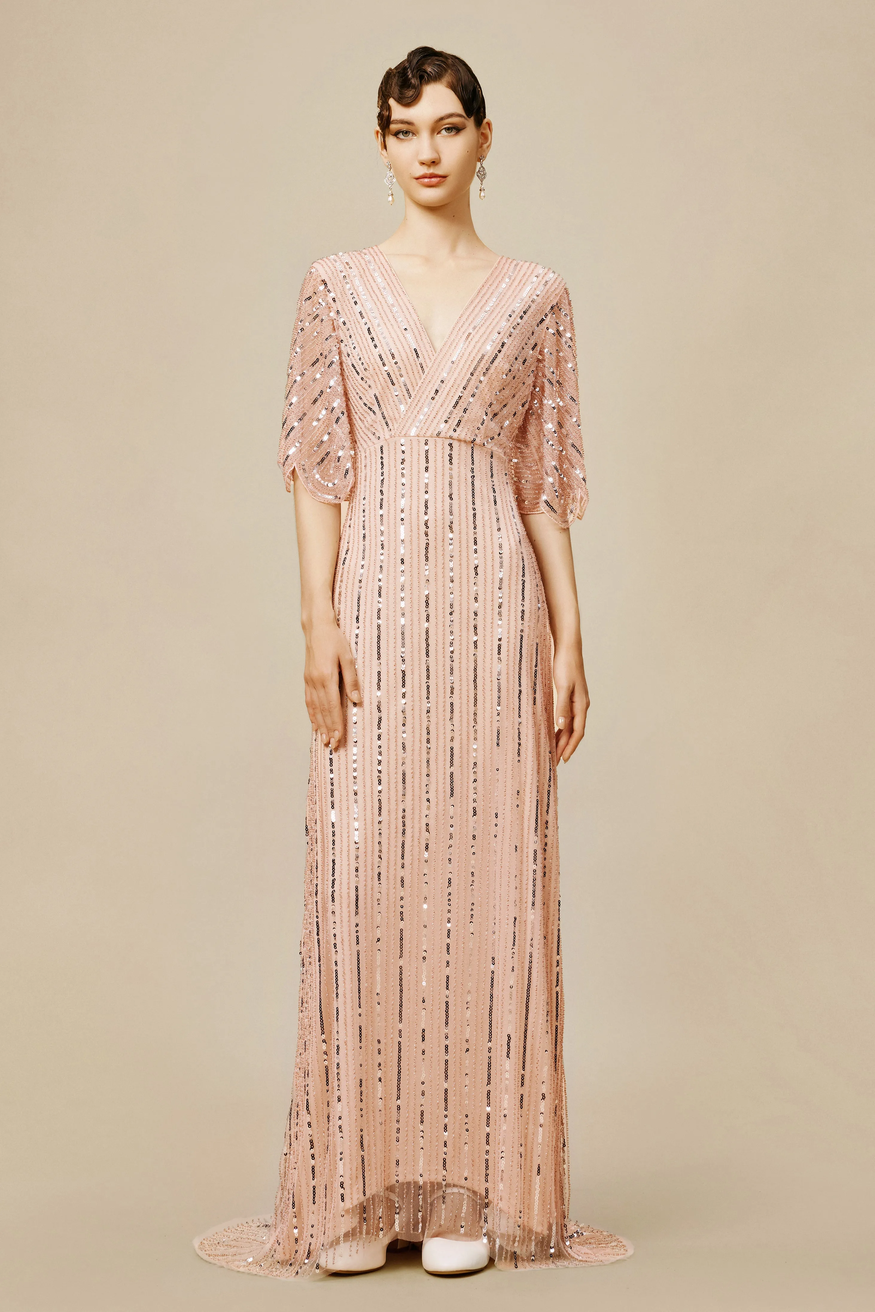 Embellished Sequin Evening Gown sold by BABEYOND product image thumbnail 5
