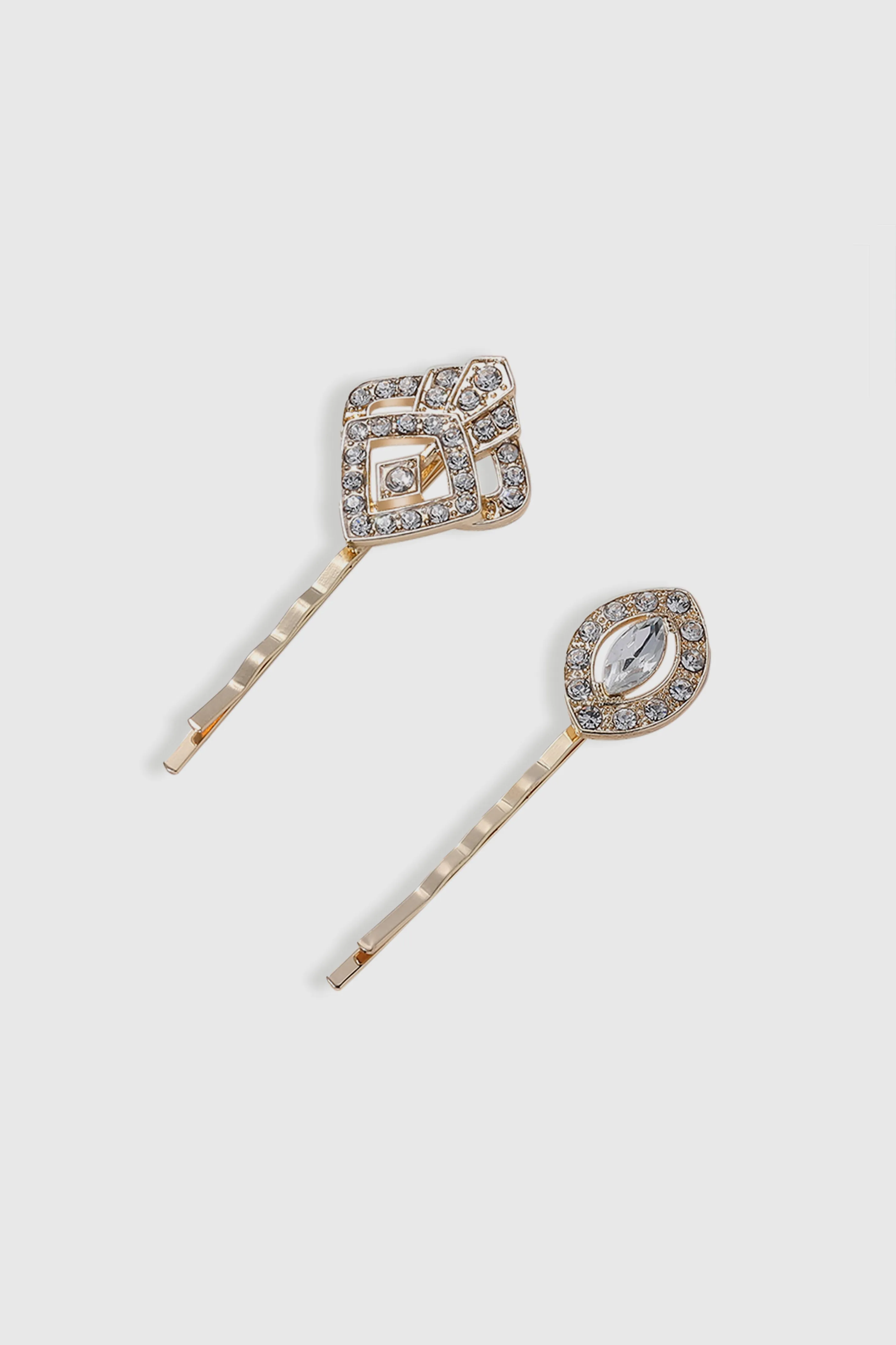 Vintage Crystal Rhinestone Hair Pin sold by BABEYOND product image thumbnail 3