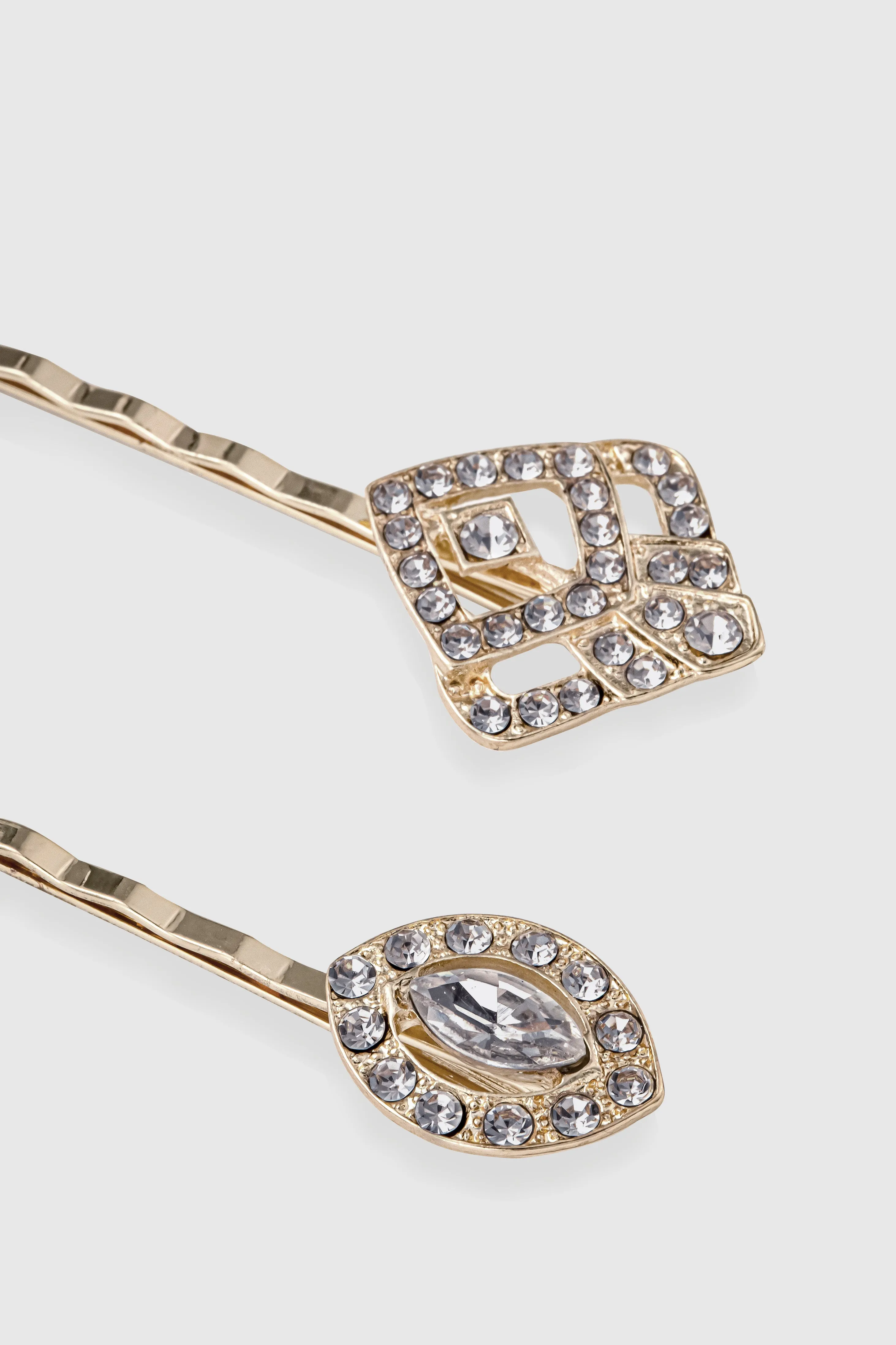 Vintage Crystal Rhinestone Hair Pin sold by BABEYOND product image thumbnail 4