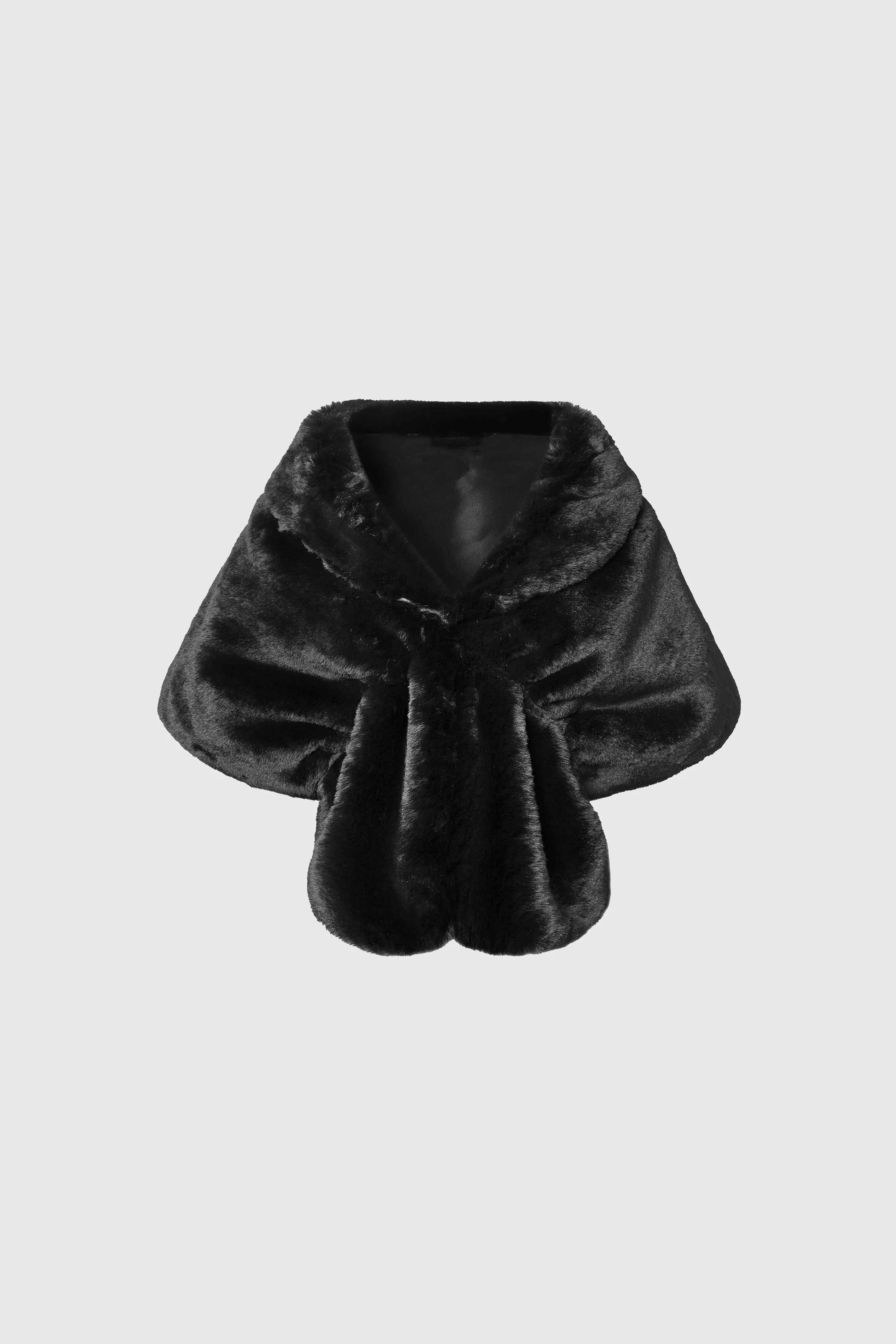 1920s Faux Fur Scarf Wrap Evening Cape sold by BABEYOND
