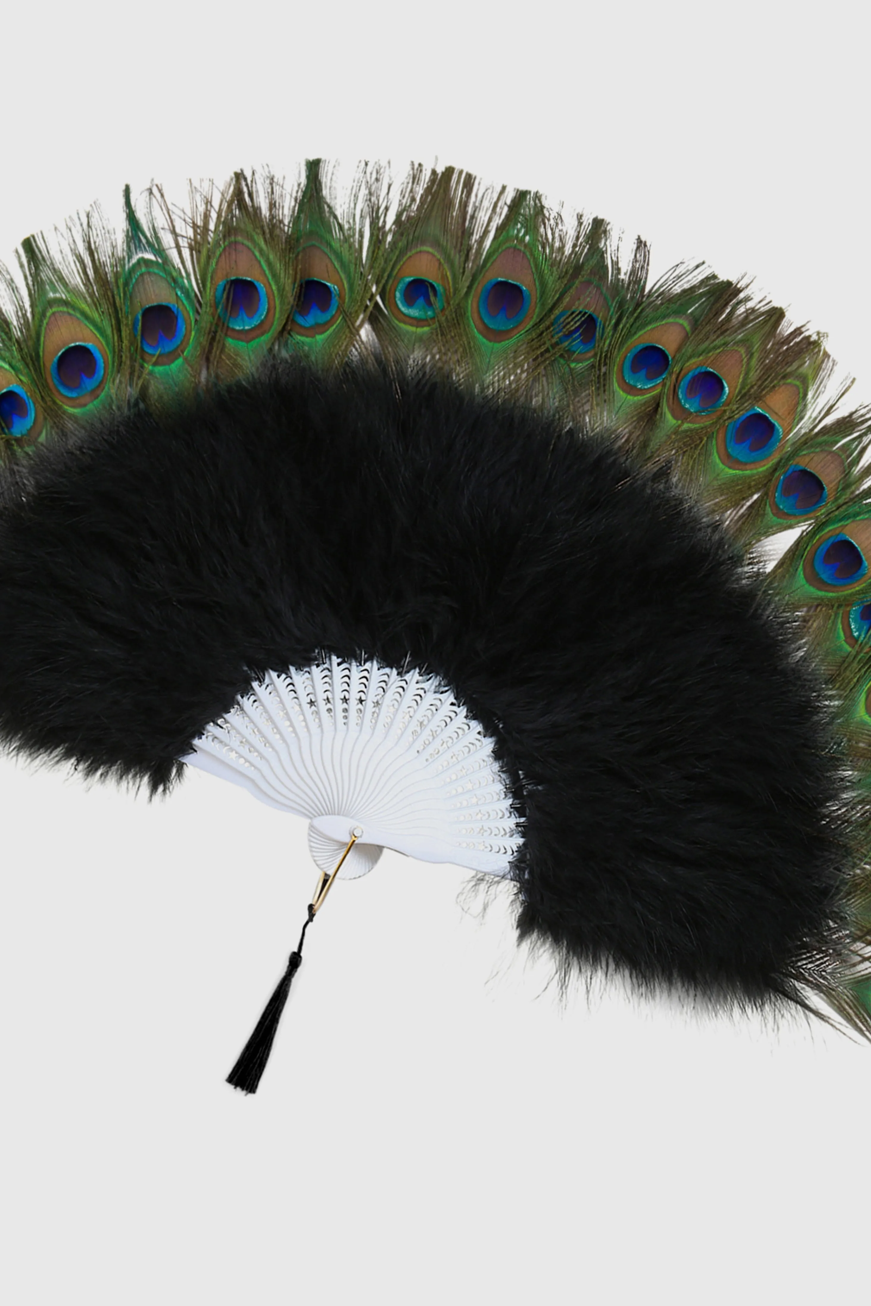 Roaring 20s Marabou Feather Fan sold by BABEYOND product image thumbnail 2