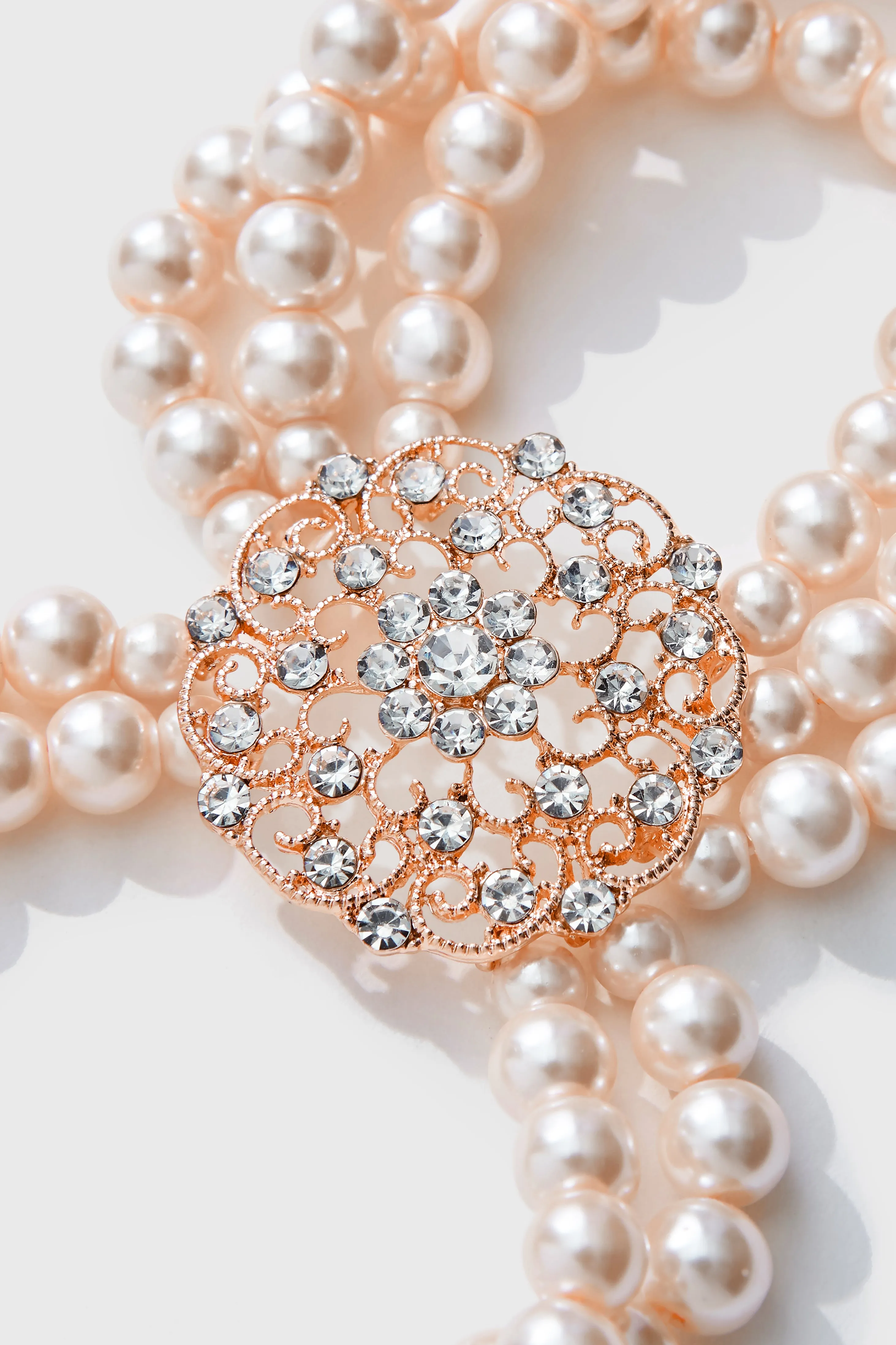 Classic Multi Strand Pearl Bracelet sold by BABEYOND product image thumbnail 2