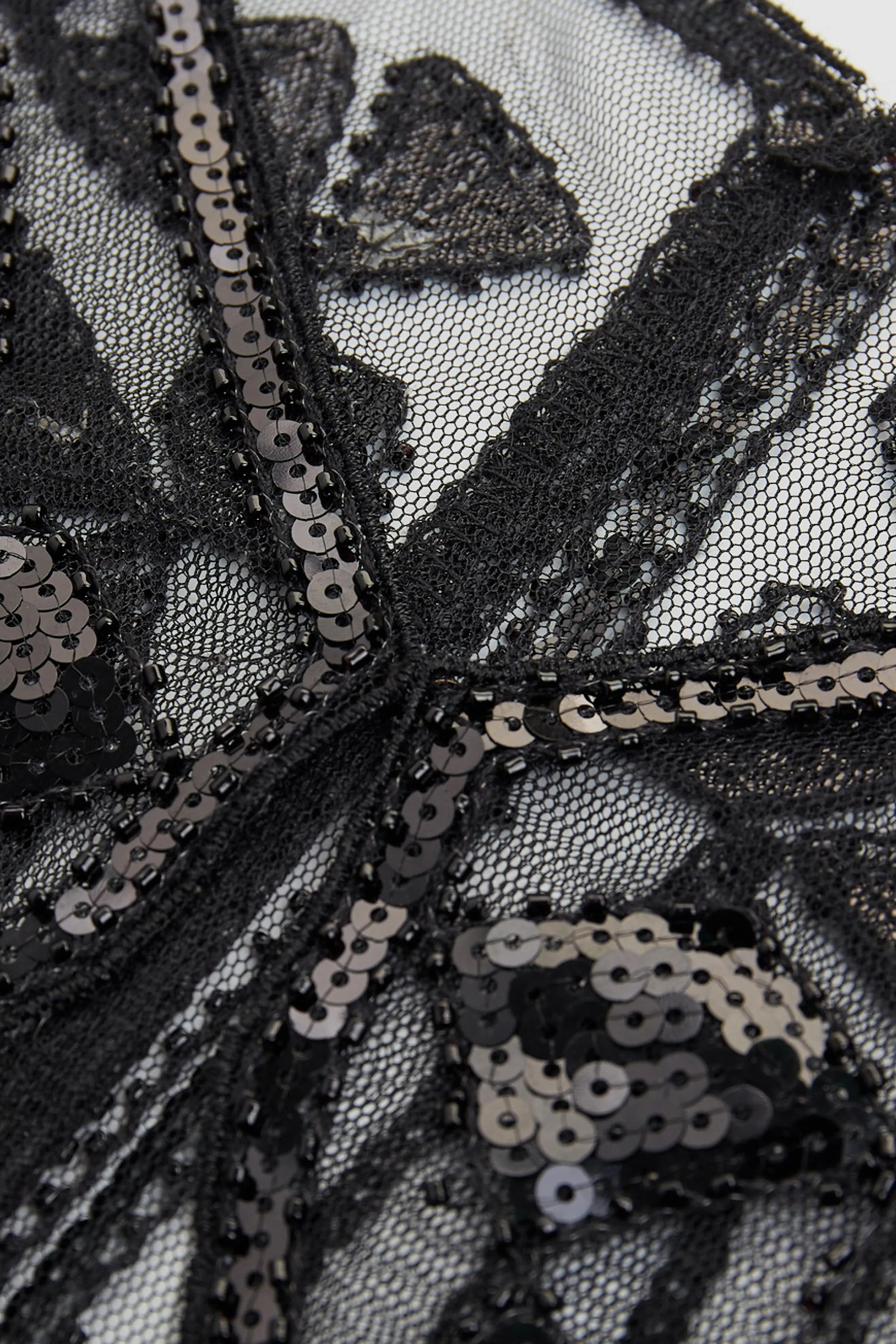 1920s Sequin Gatsby Evening Shawl sold by BABEYOND product image thumbnail 2