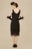 1920s Embroidery Retro Midi Flapper Dress sold by BABEYOND