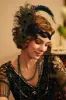 Beaded Sequin Peacock Headband sold by BABEYOND