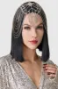 Rhinestone Chain Cage Headpiece sold by BABEYOND