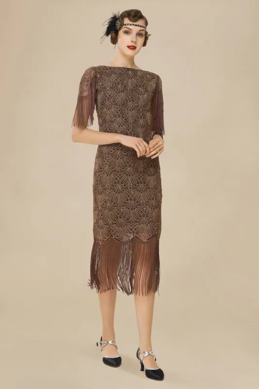 Embroidered Tassel Vintage Dress sold by BABEYOND