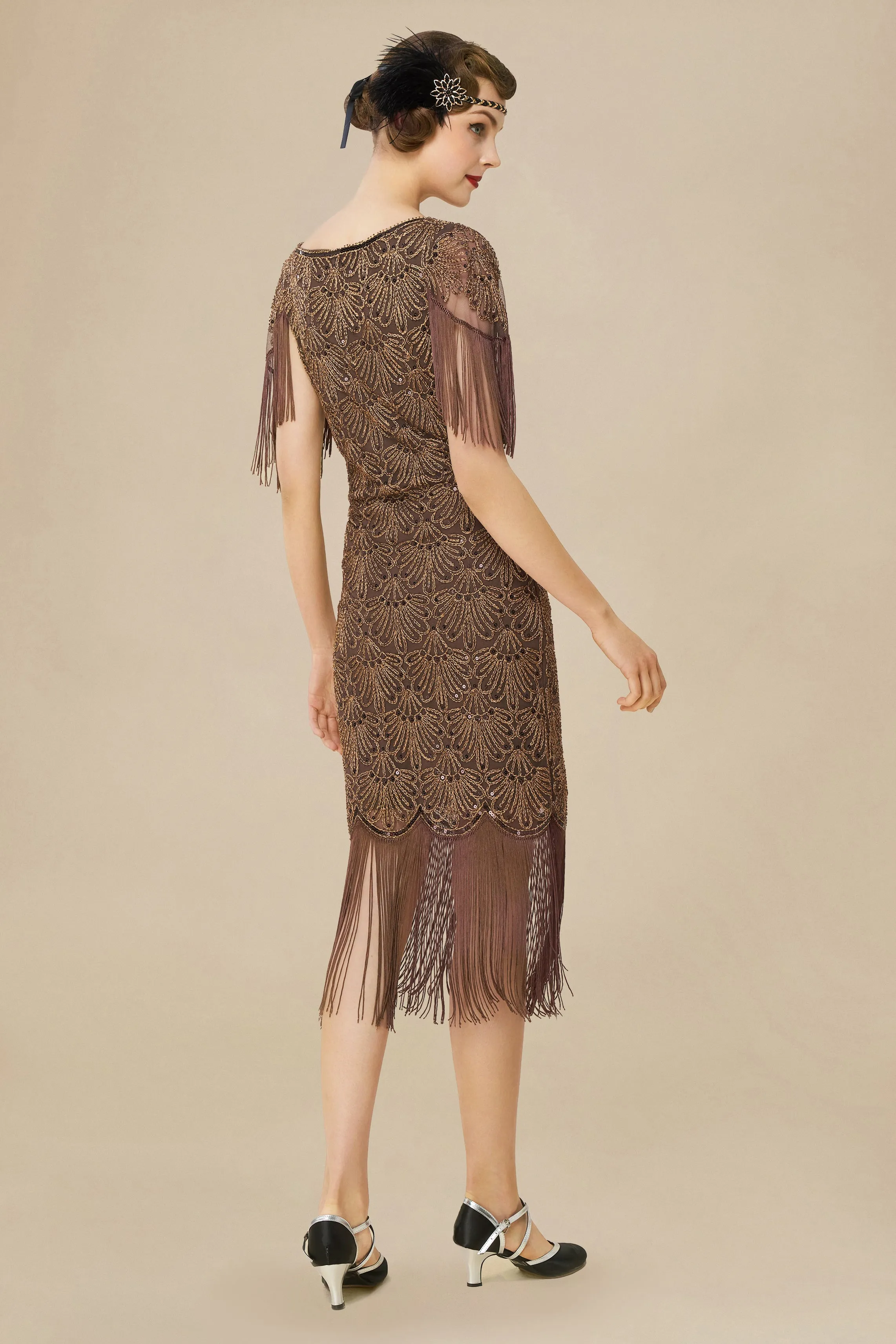 Embroidered Tassel Vintage Dress sold by BABEYOND product image thumbnail 2