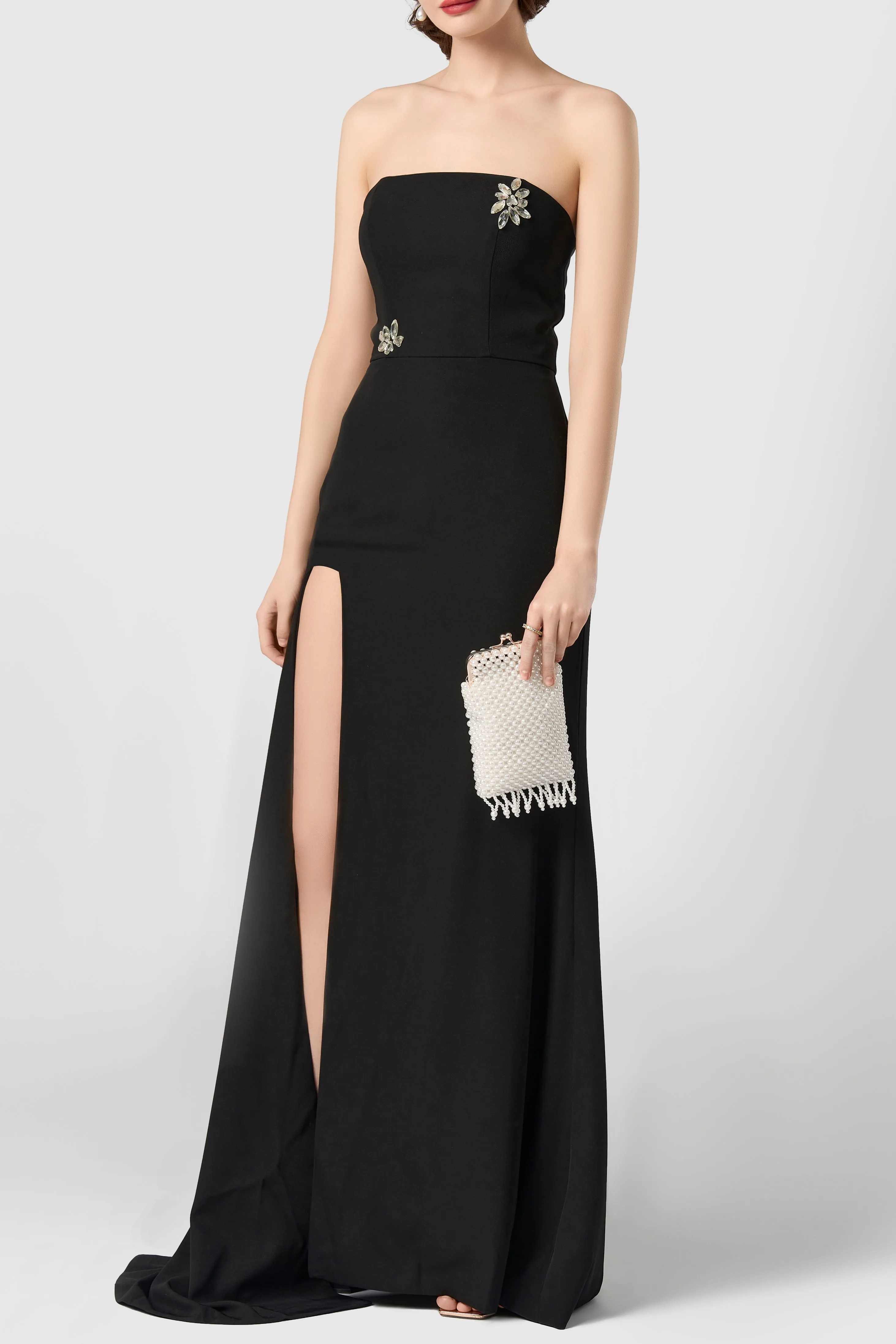 Vintage White Pearl Evening Clutch sold by BABEYOND product image thumbnail 5