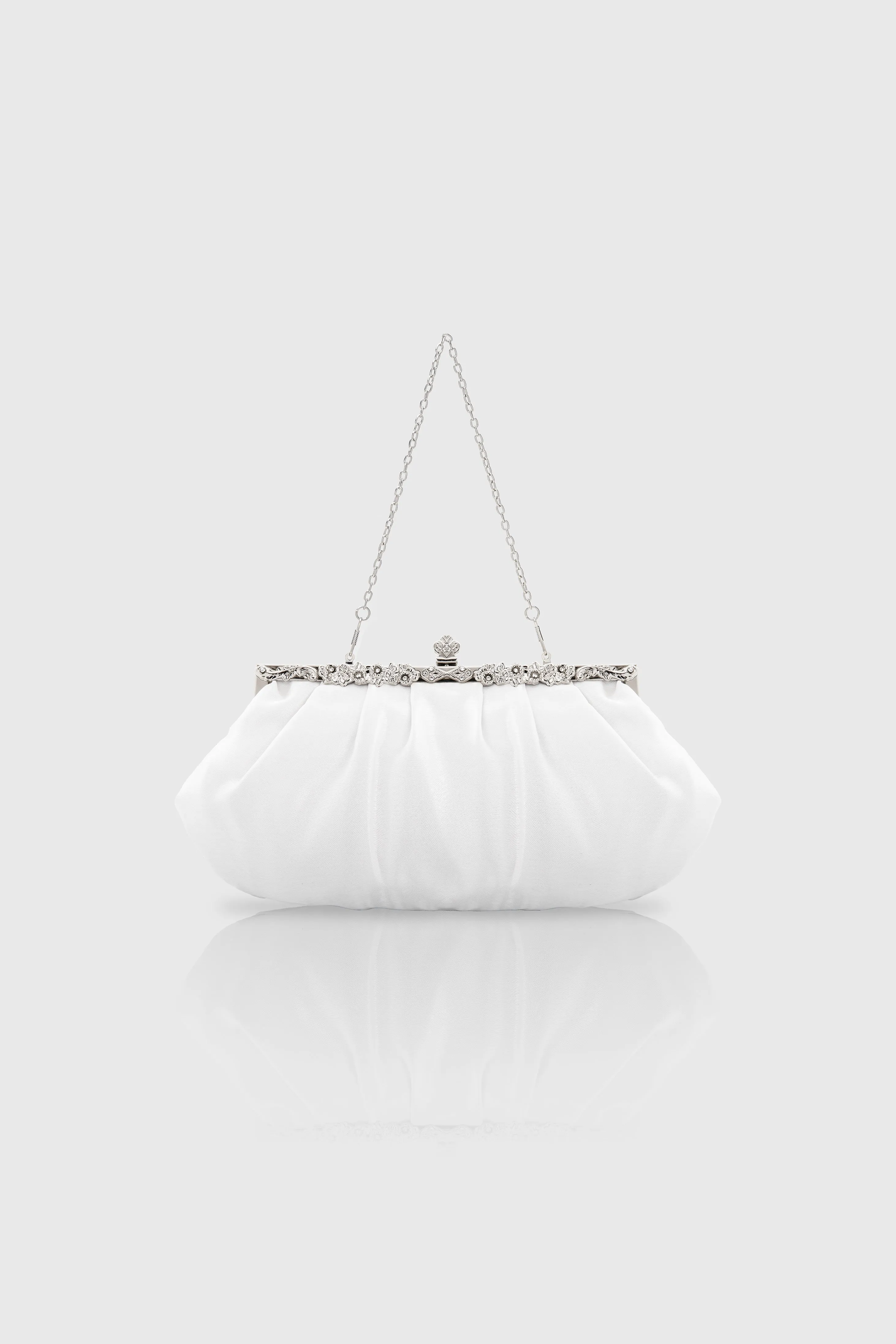 1920s Minimalist Satin Flapper Clutch sold by BABEYOND product image thumbnail 5