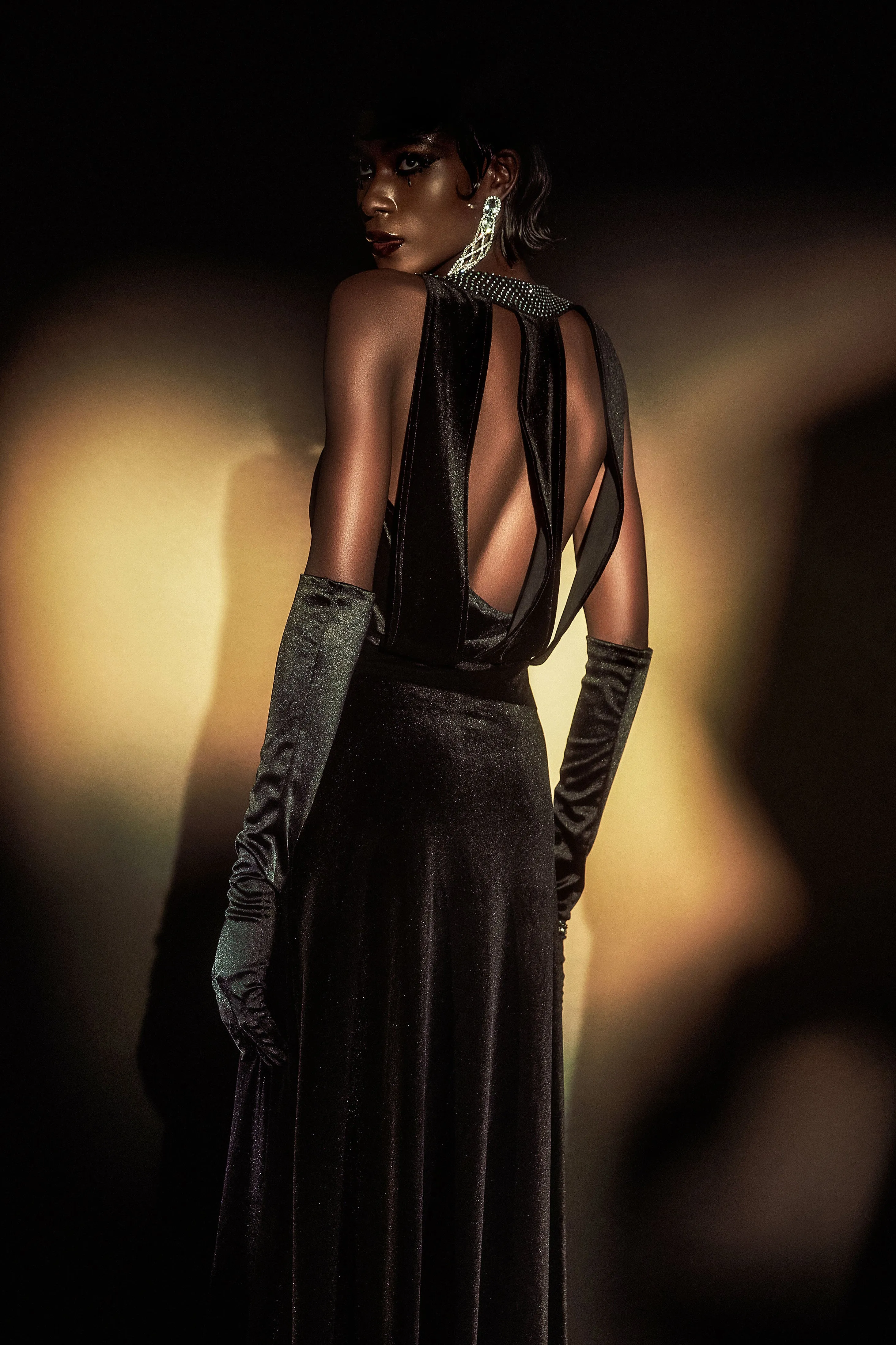 The Story Of An Awakening Velvet Evening Gown sold by BABEYOND