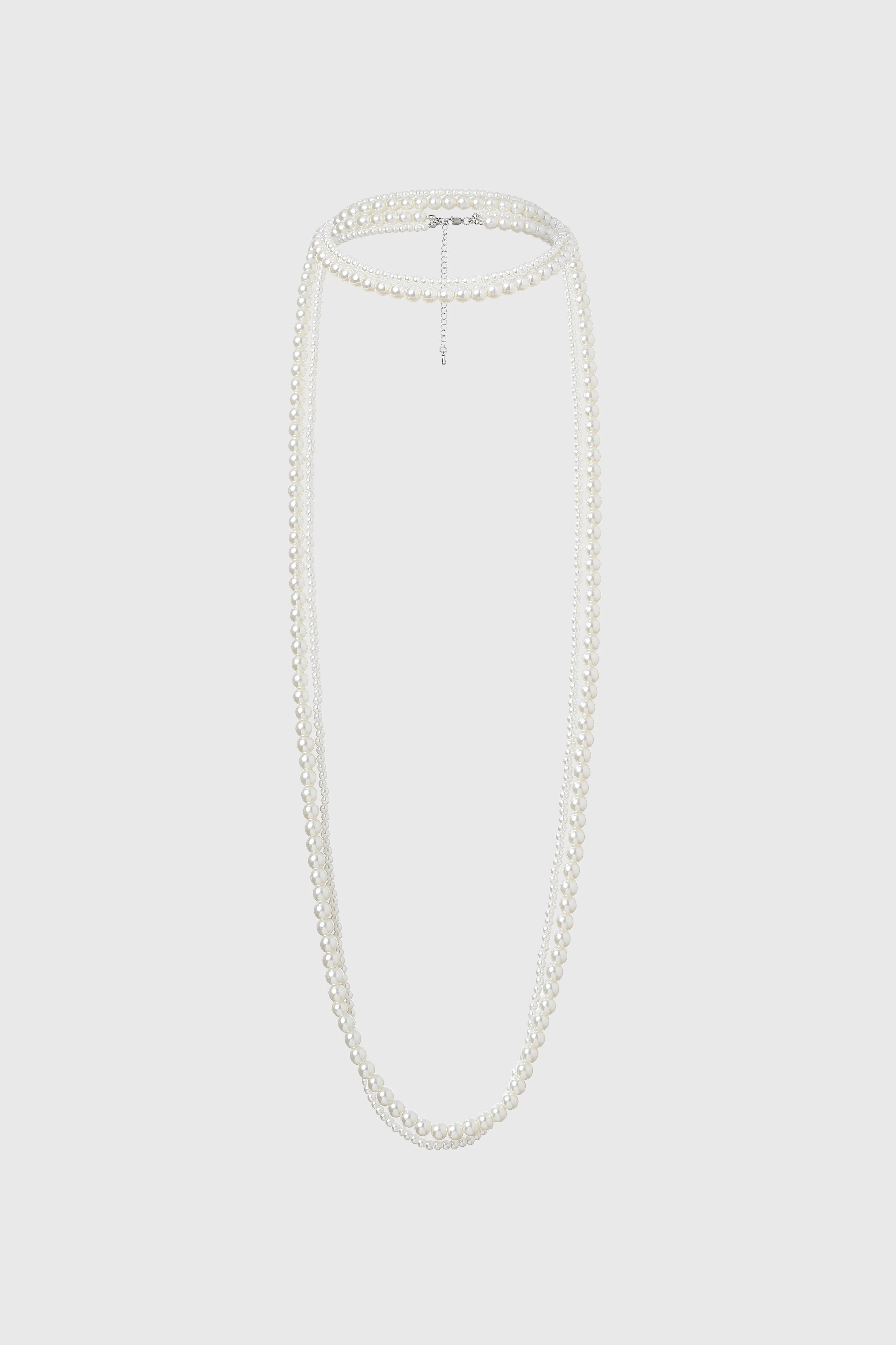 Timeless Double Layer Pearl Necklace sold by BABEYOND