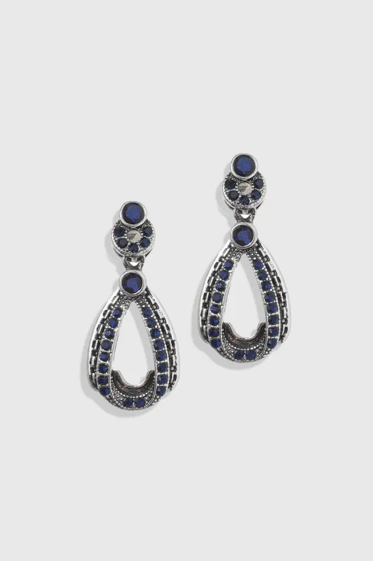 Classic Teardrop Gemstone Dangle Earrings sold by BABEYOND