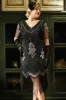 Irregular Fringe Gatsby Plus Dress sold by BABEYOND