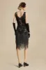 Embroidery Retro Midi Flapper Dress sold by BABEYOND