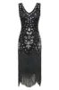 Embroidery Retro Midi Flapper Dress sold by BABEYOND