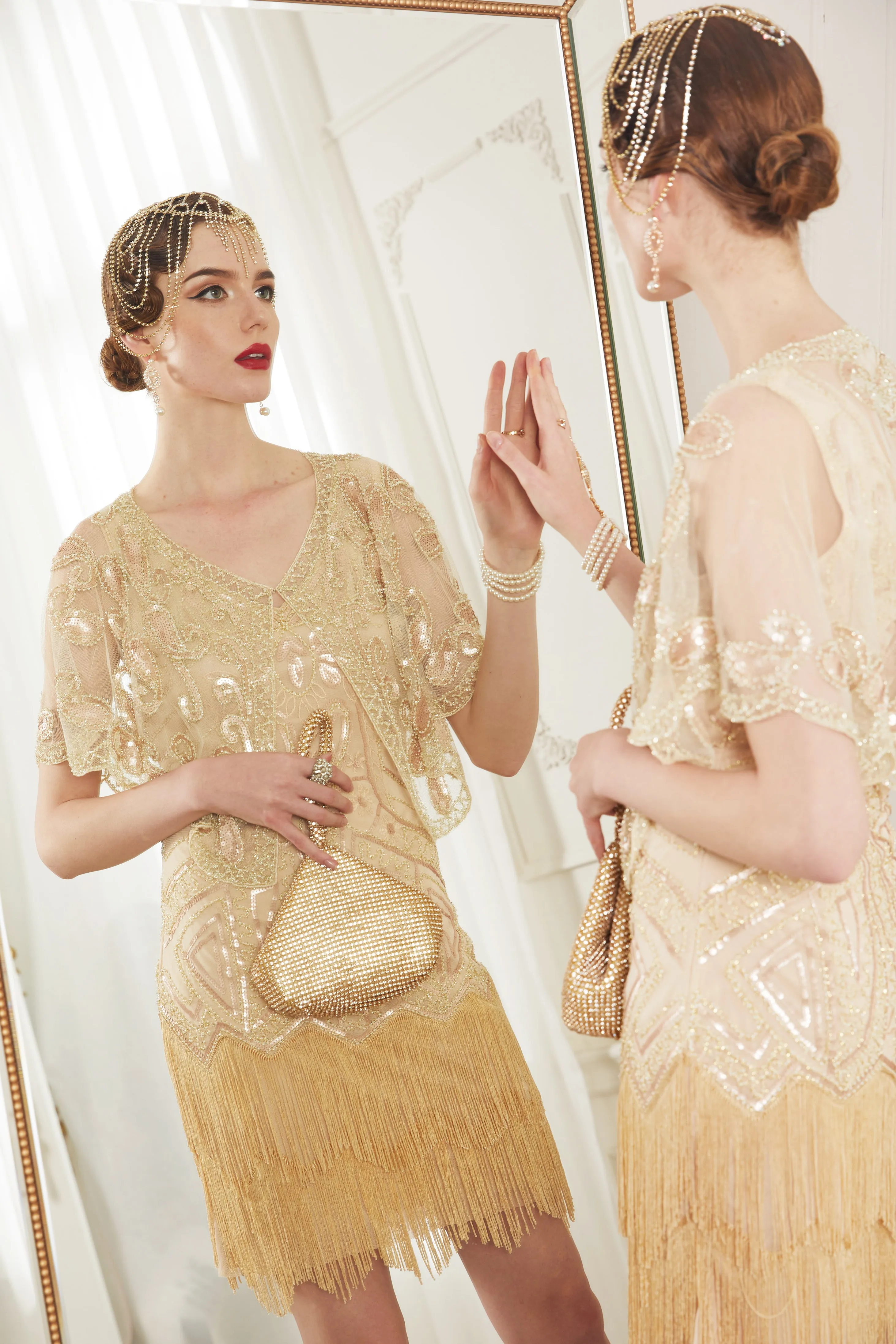 Gatsby Themed Crystal Evening Clutch sold by BABEYOND product image thumbnail 5