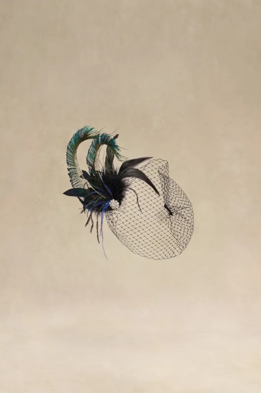 Vintage Peacock Tea Party Fascinator sold by BABEYOND