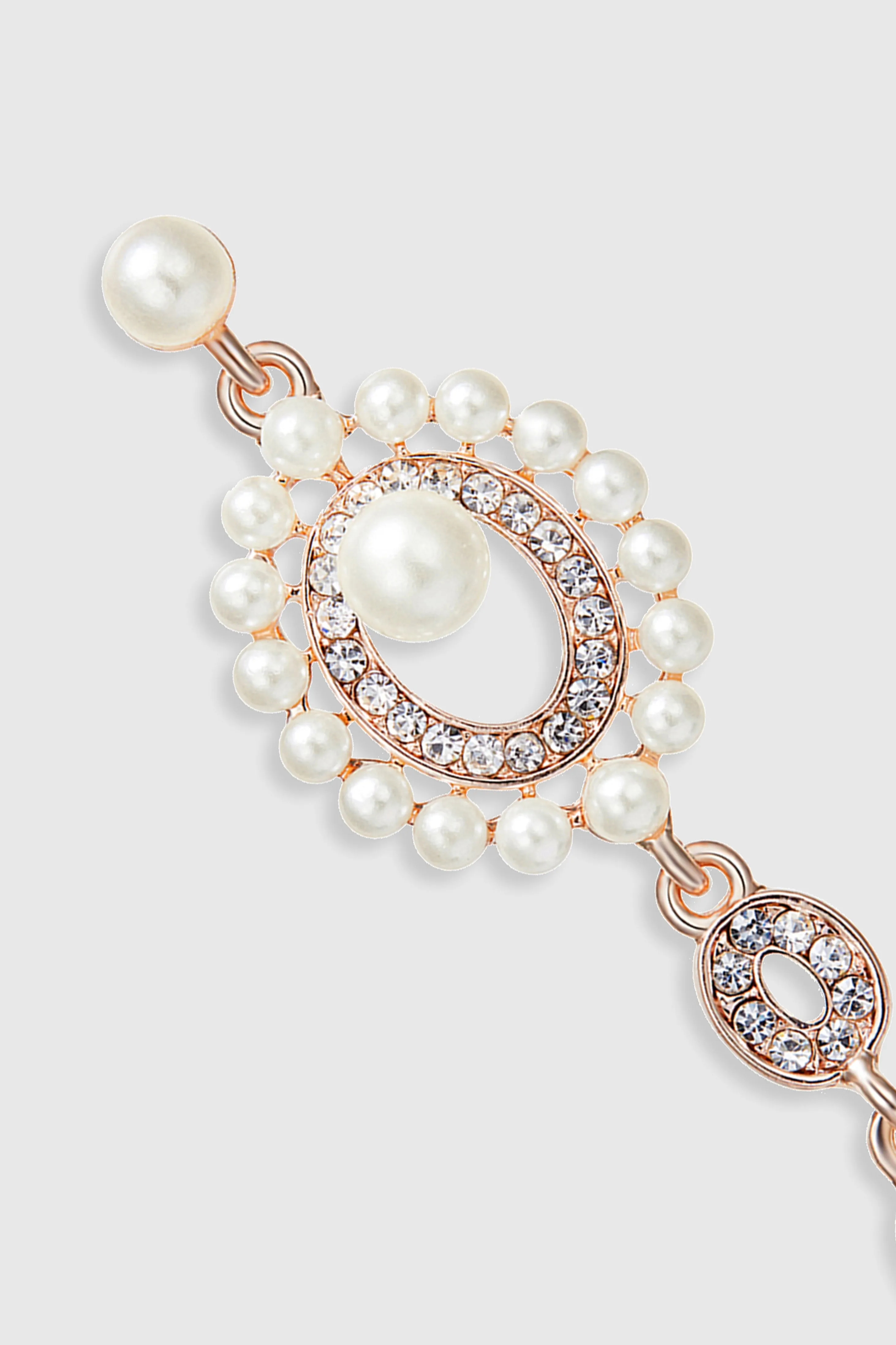 1920s Classic Round Diamond Tassel Earrings sold by BABEYOND product image thumbnail 3