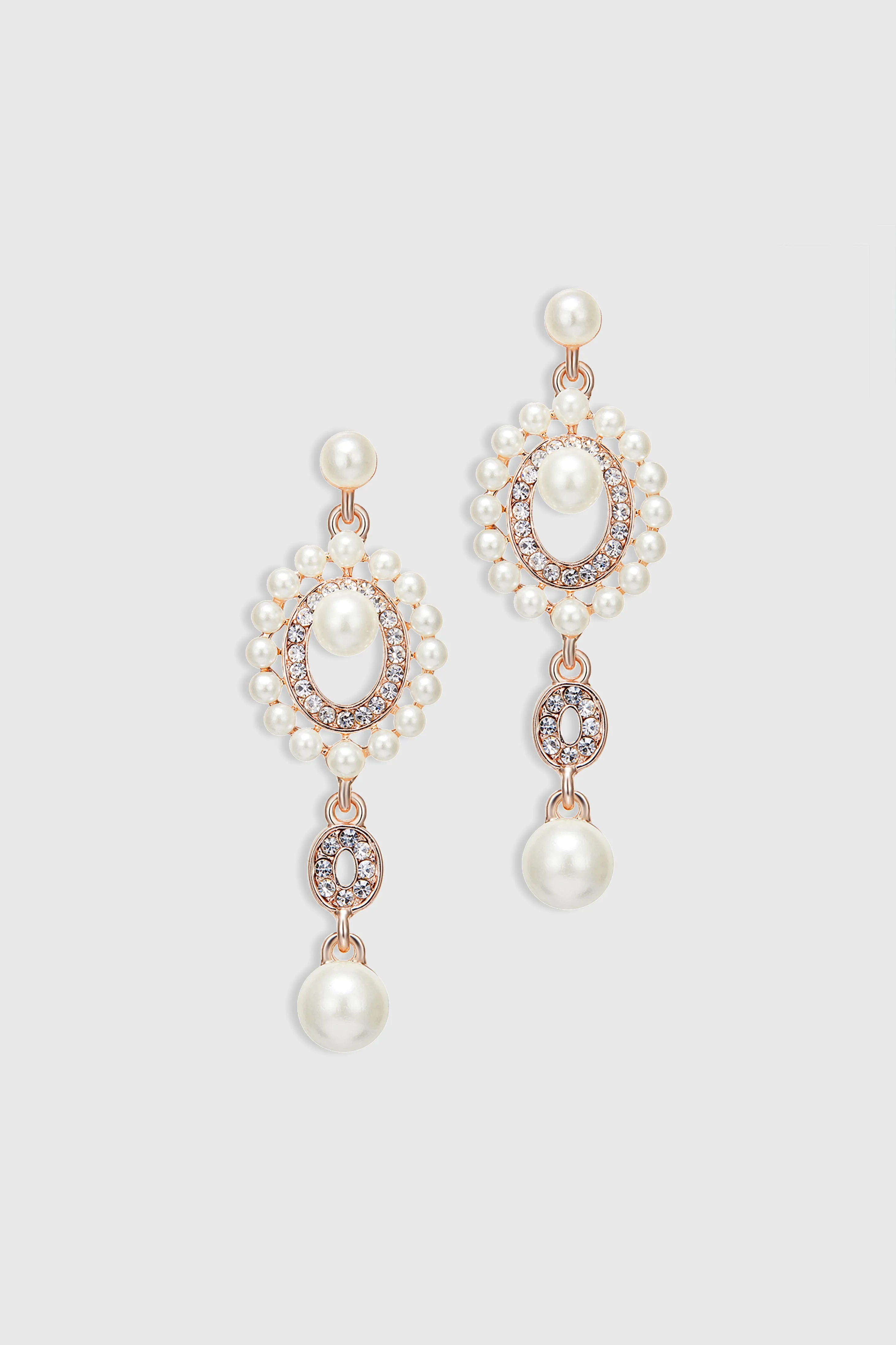 1920s Classic Round Diamond Tassel Earrings sold by BABEYOND