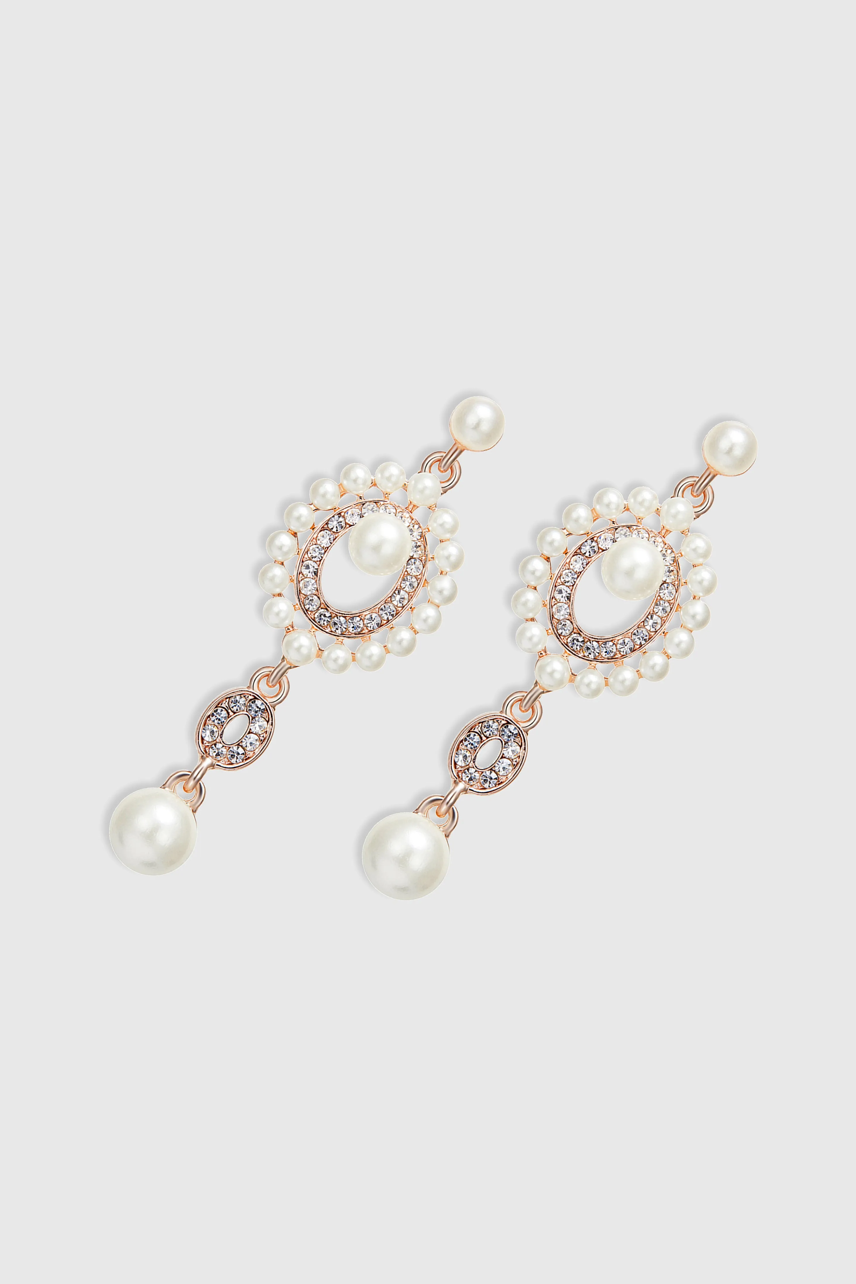 1920s Classic Round Diamond Tassel Earrings sold by BABEYOND product image thumbnail 2