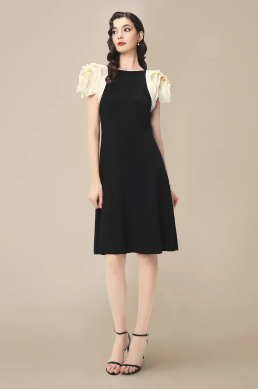 Elegant H-Line Drop Waist Flowing Cocktail Dress sold by BABEYOND