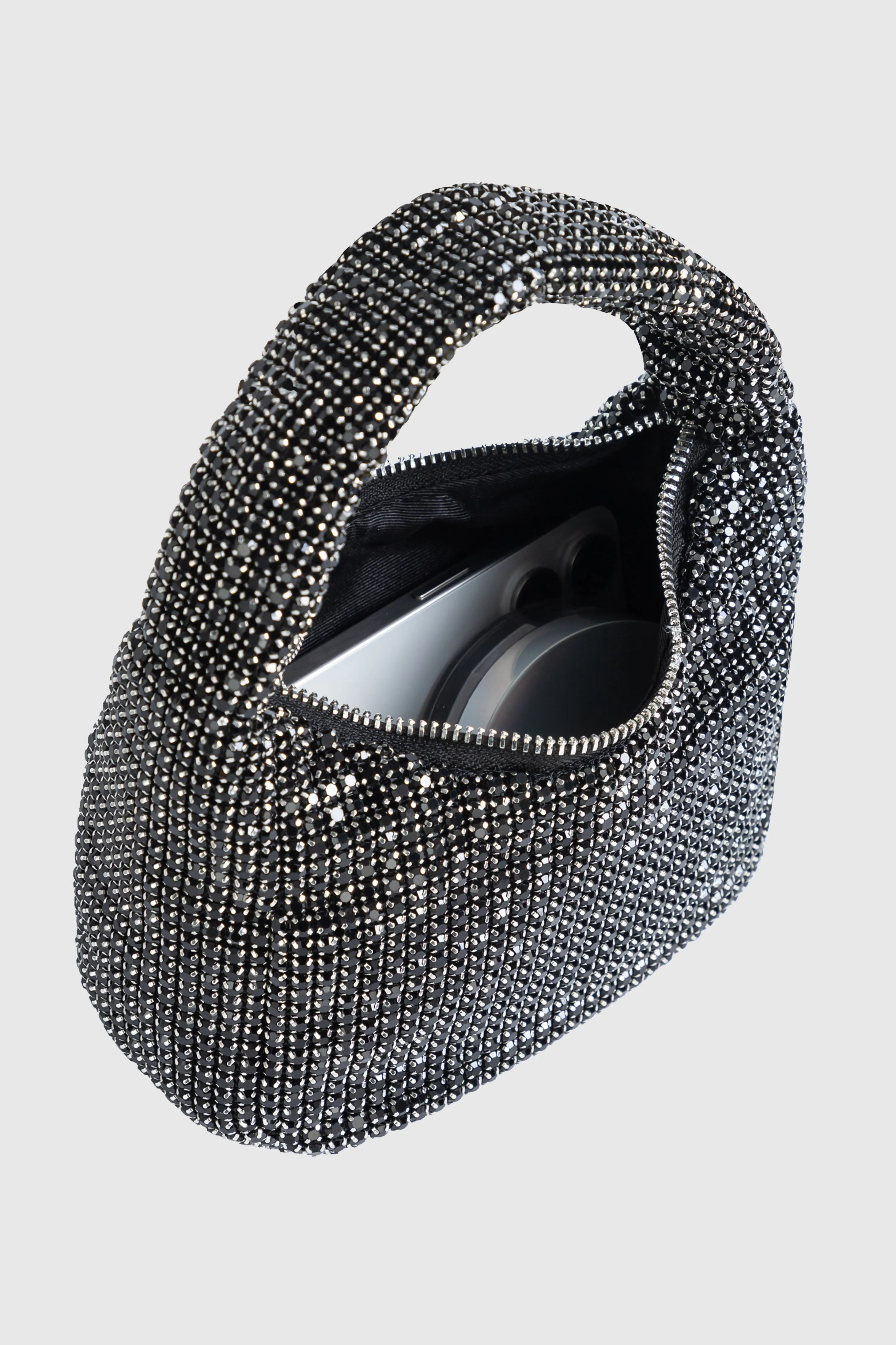 Dazzling Rhinestone Beaded Party Purse sold by BABEYOND product image thumbnail 2