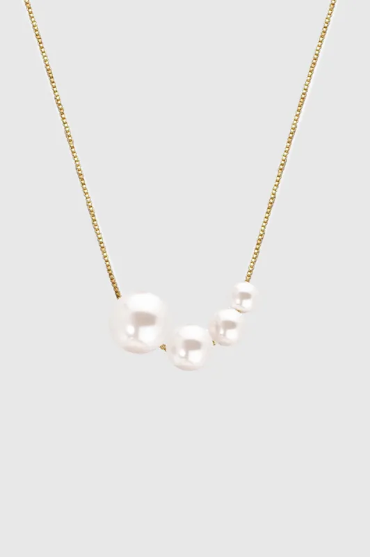 Timeless Dainty Pearl Necklace sold by BABEYOND