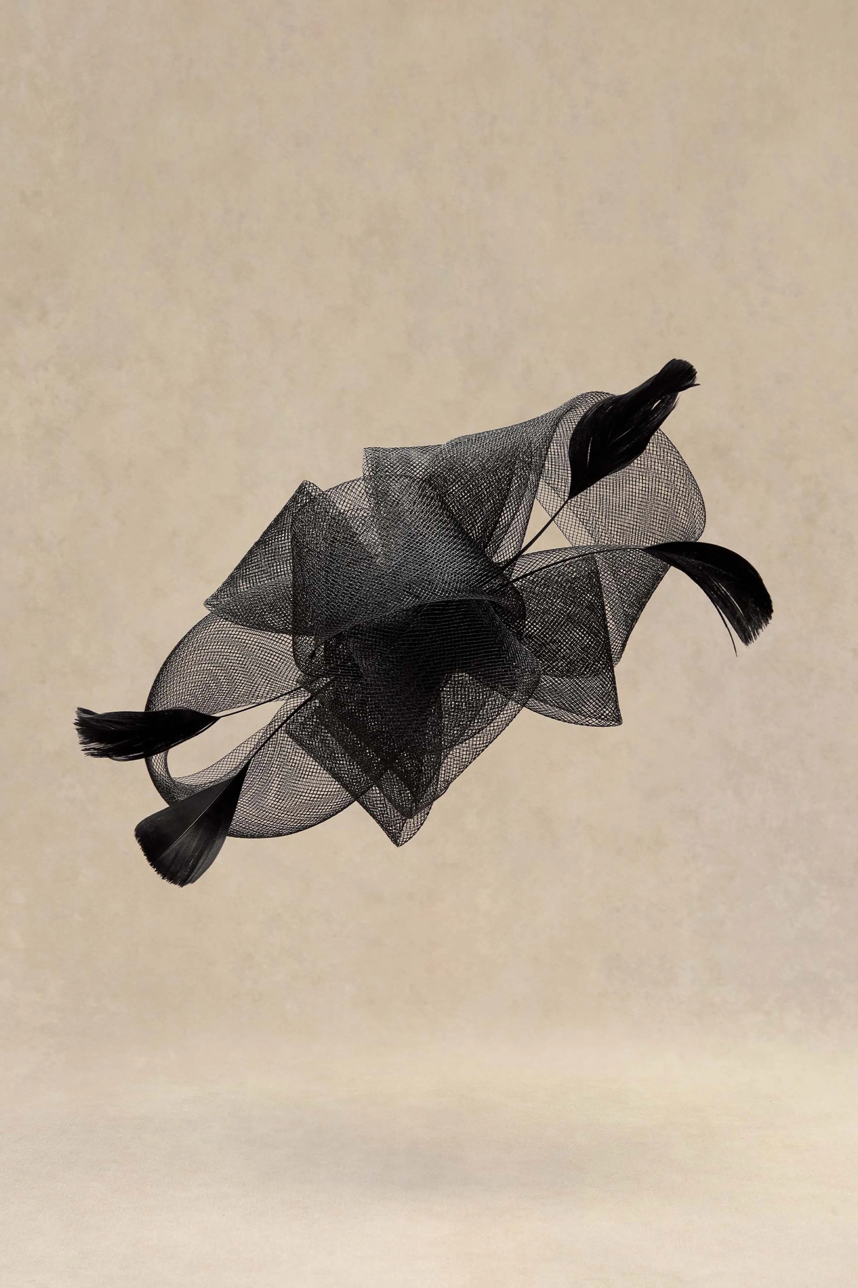 Delicate Organza Ribbon Derby Fascinator sold by BABEYOND