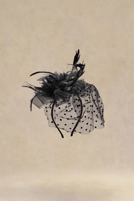 Elegant Kentucky Veil Floral Fascinator sold by BABEYOND