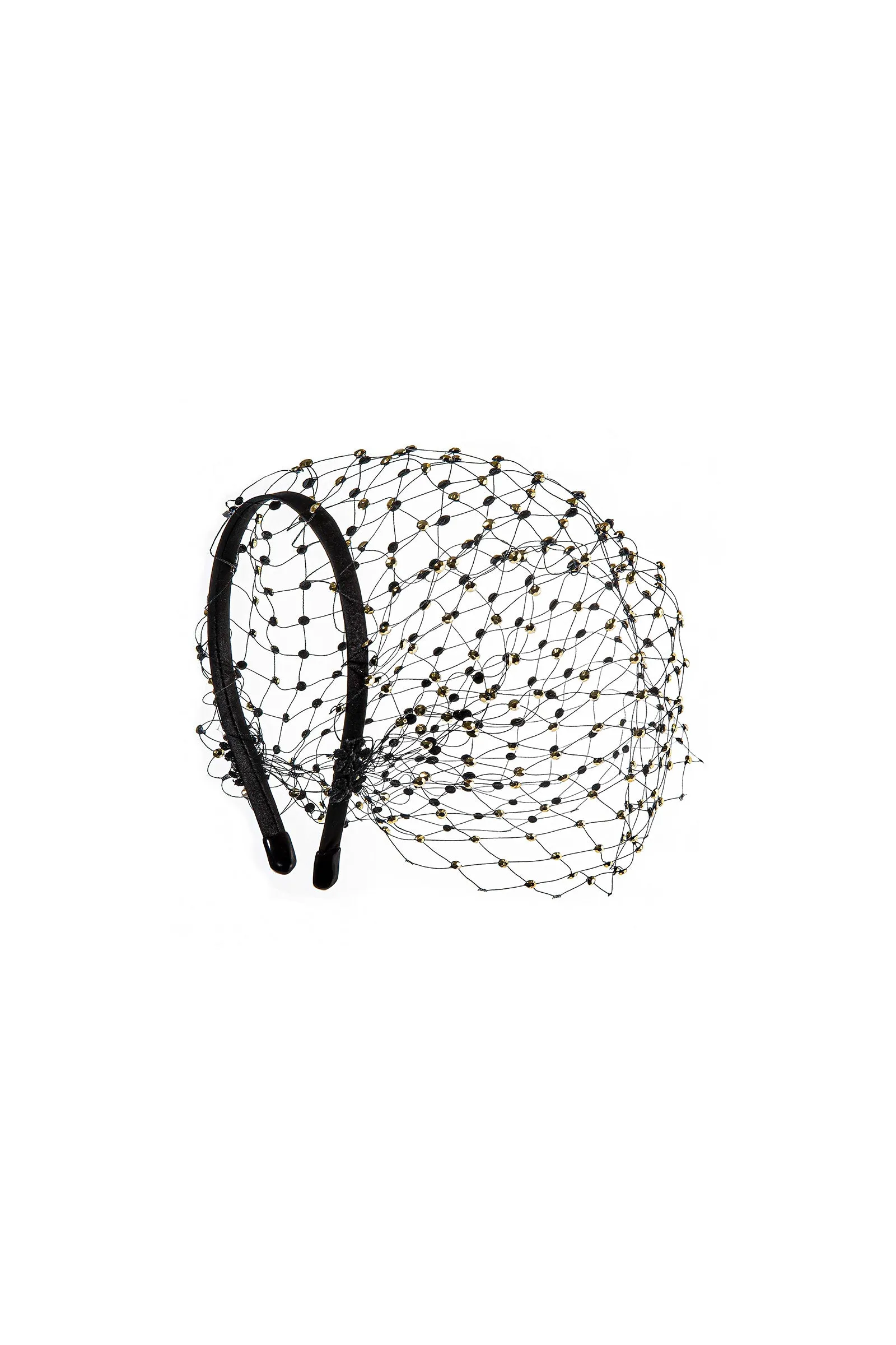 Rhinestone Veil Kentucky Fascinator sold by BABEYOND product image thumbnail 2