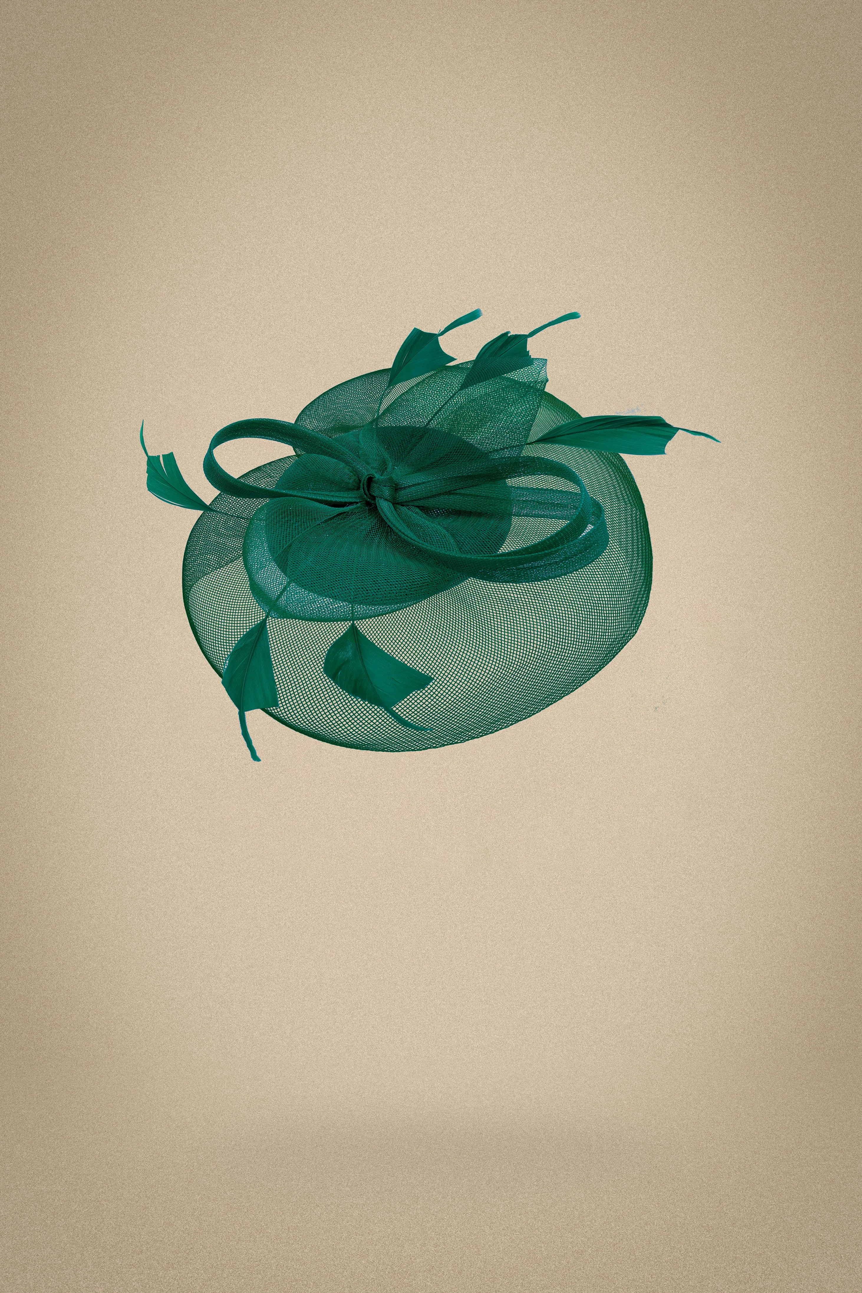 Classic Feather Bow Knot Fascinator sold by BABEYOND