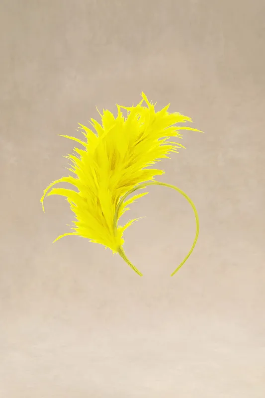 Delicate Kentucky Feather Headband Fascinator sold by BABEYOND