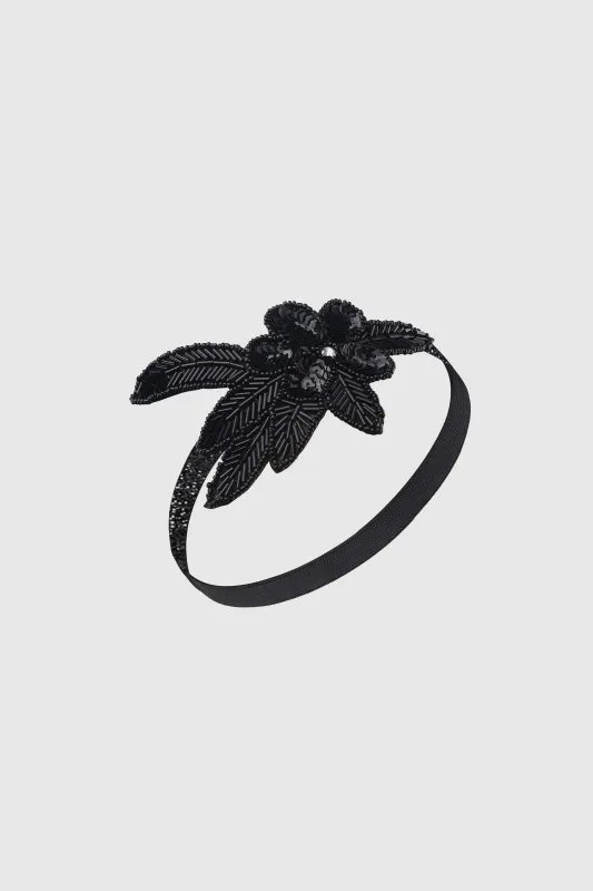 Vintage Rhinestone Embellished Headband sold by BABEYOND