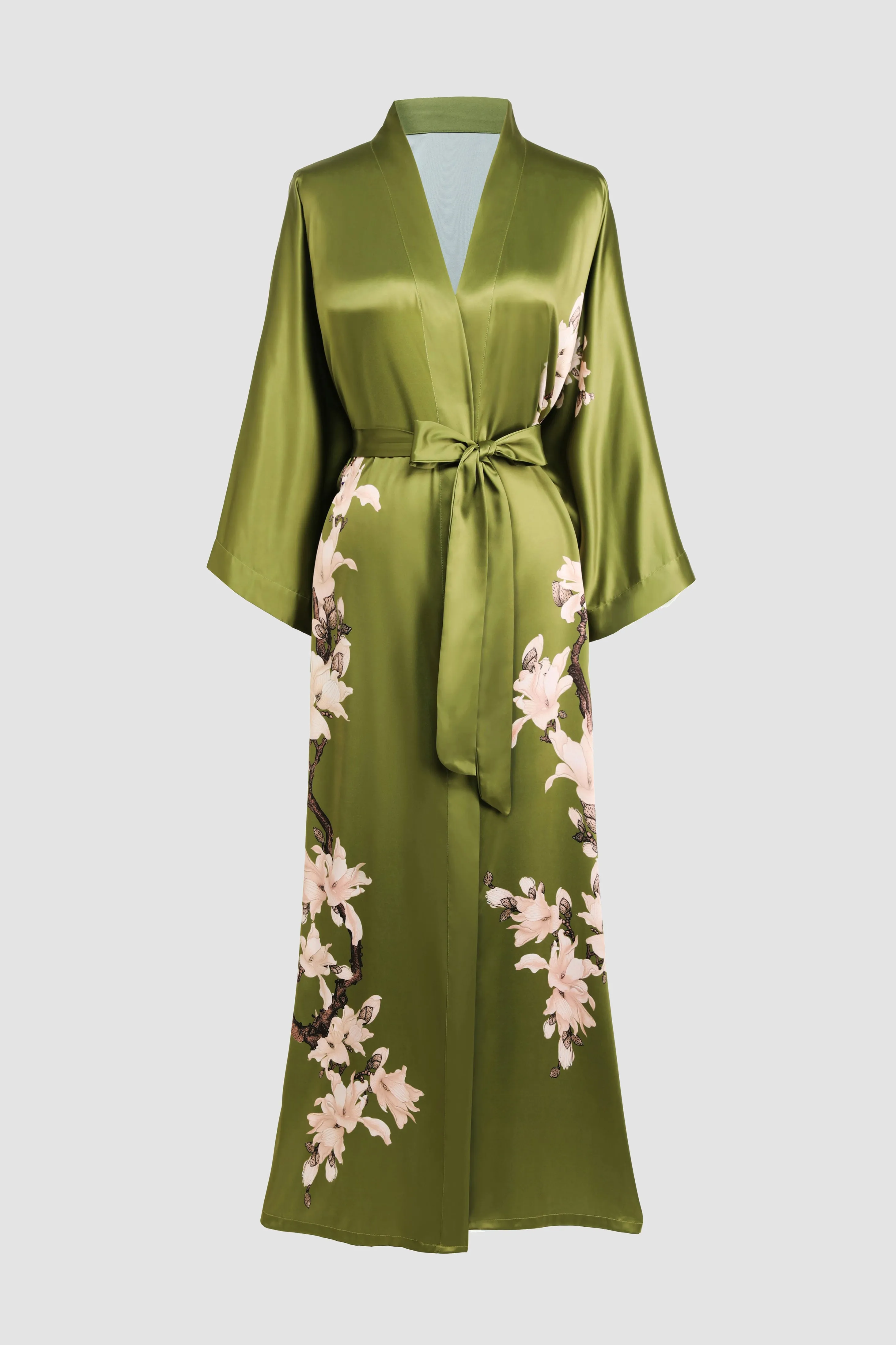 Floral Handpainted Kimono Robe sold by BABEYOND product image thumbnail 3