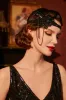 Flower Glitter Chain Dangle Headband sold by BABEYOND