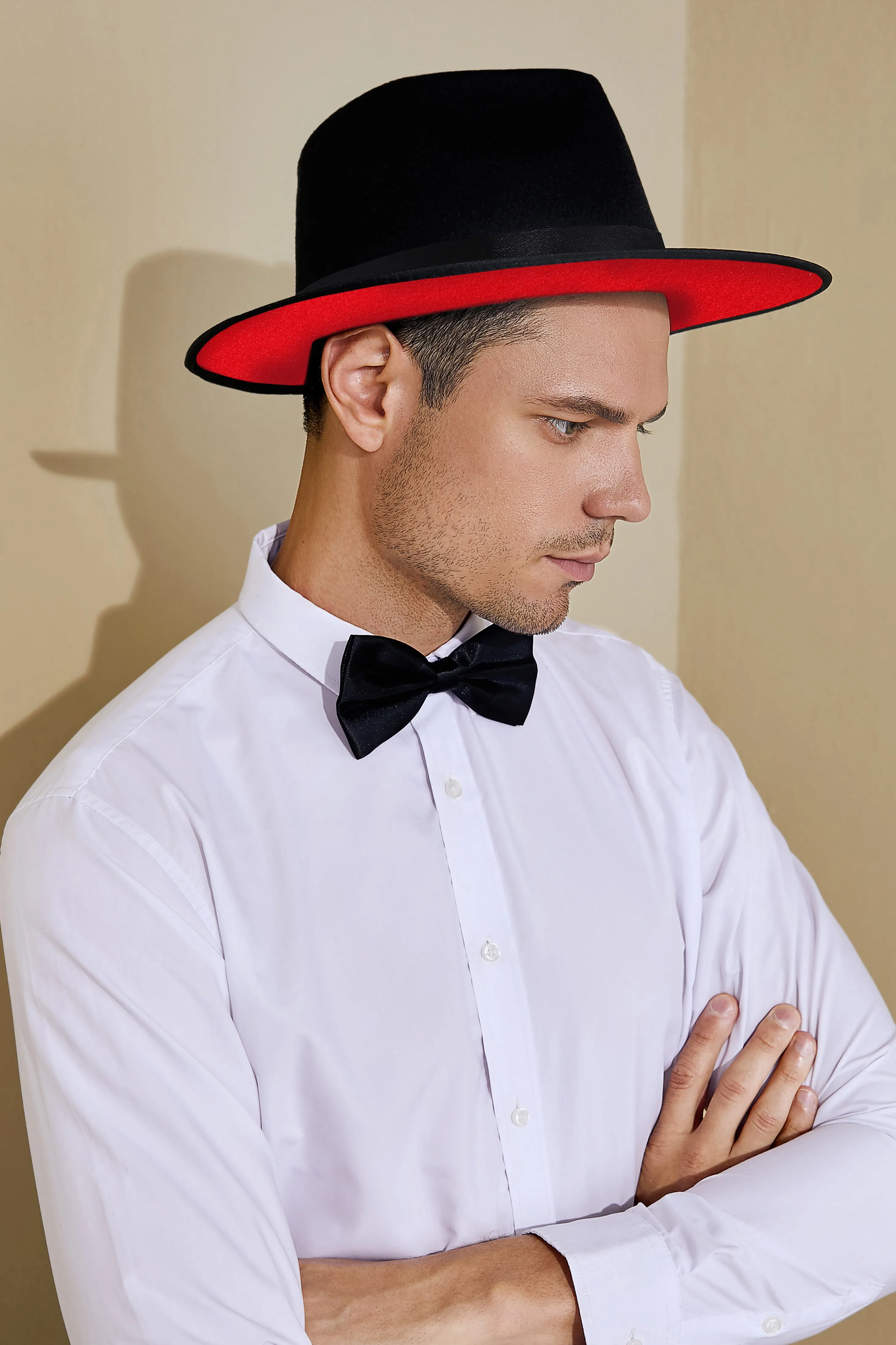 Vintage Mens Panama Fedora Hat sold by BABEYOND product image thumbnail 2