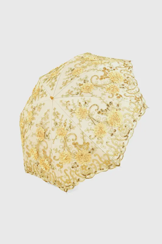 Vintage Ultraviolet-Proof Lace Parasol made by BABEYOND