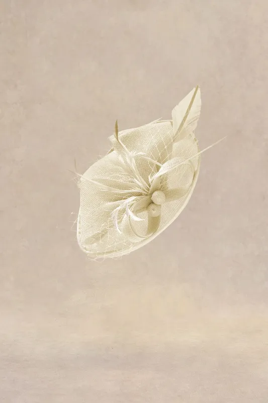 Elegant Sinamay Bow Fascinator sold by BABEYOND