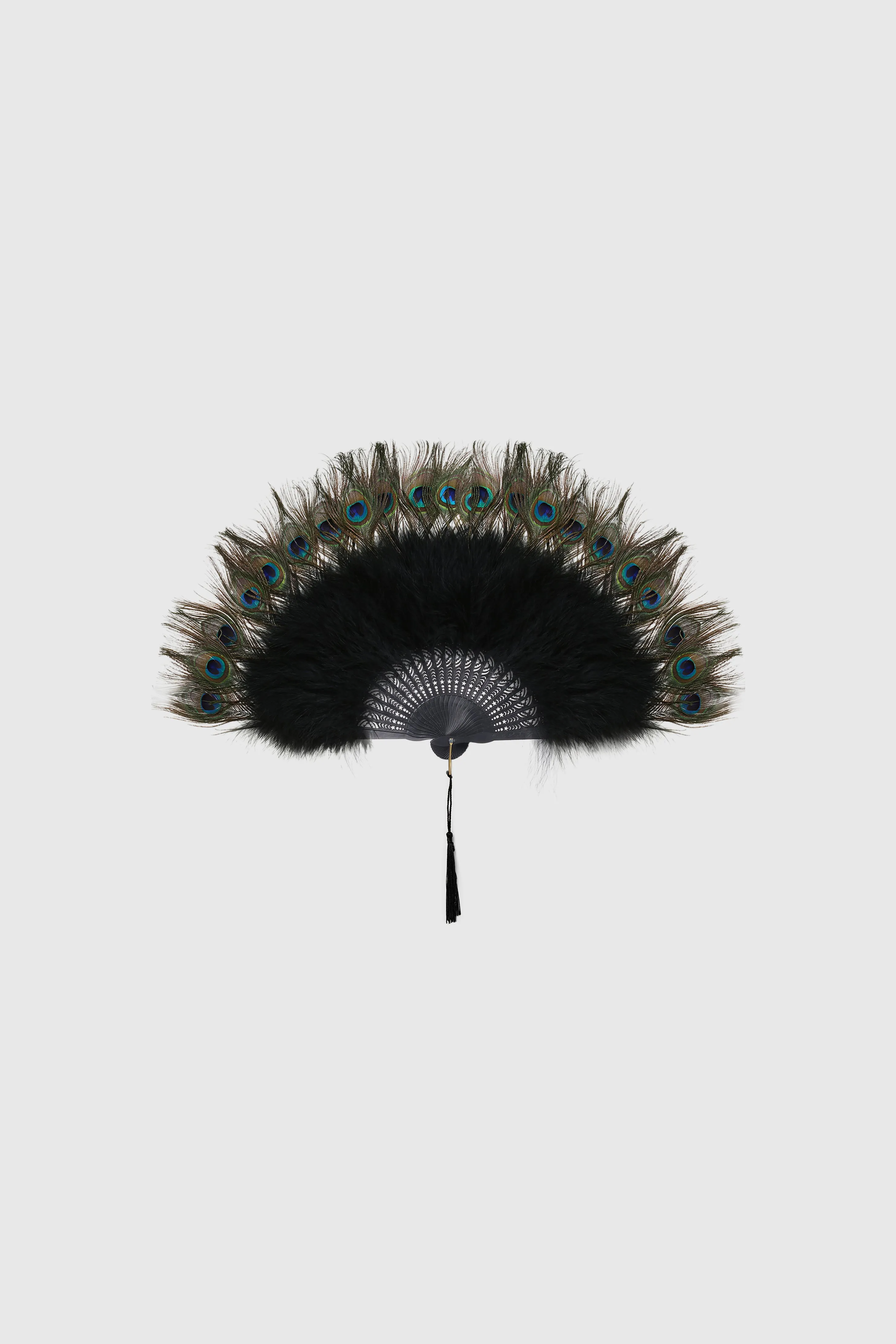 Roaring 1920s Marabou Feather Fan sold by BABEYOND