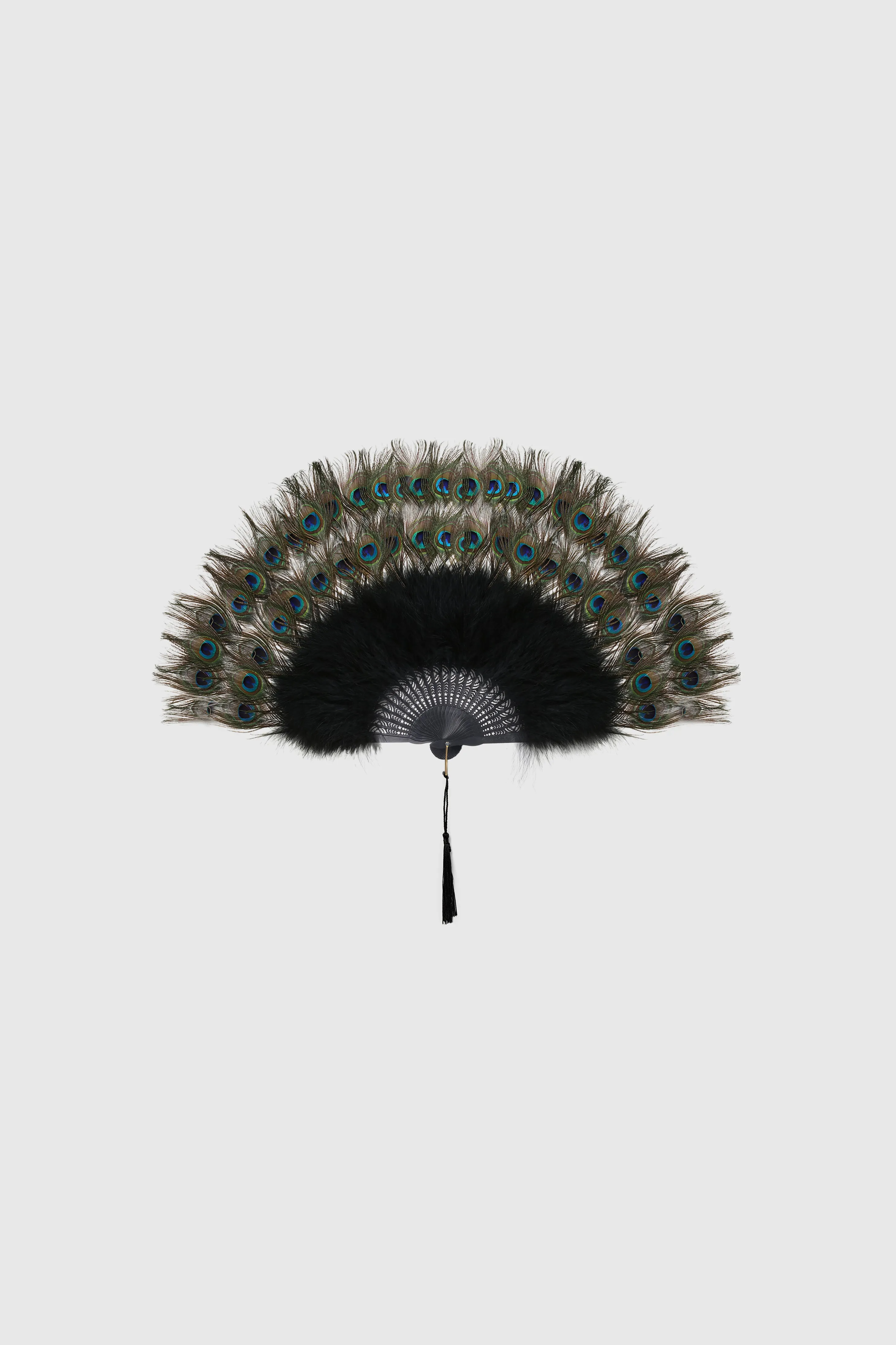 Roaring 1920s Marabou Feather Fan sold by BABEYOND product image thumbnail 3