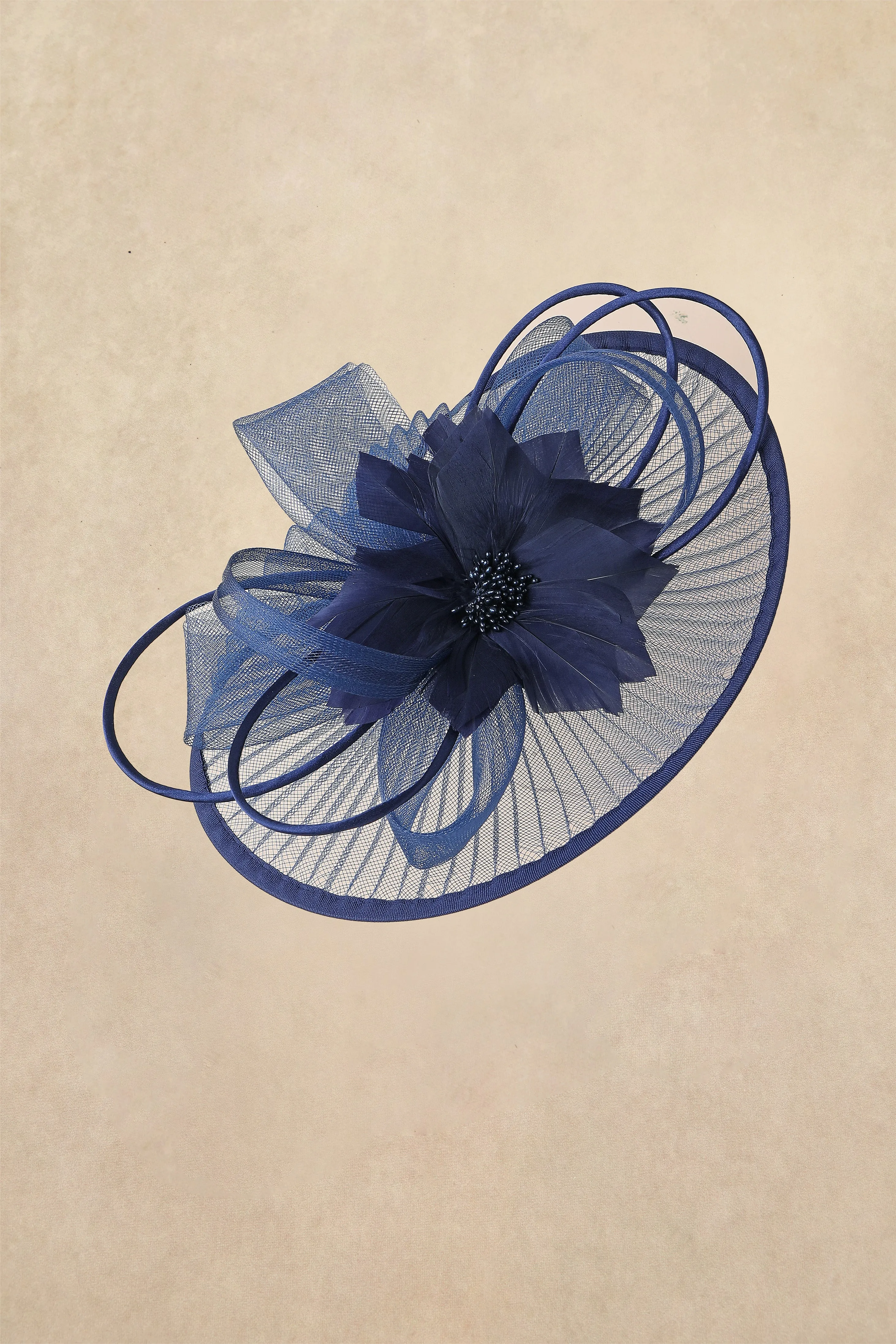 Exquisite Loop Ribbon Cocktail Fascinator sold by BABEYOND product image thumbnail 3